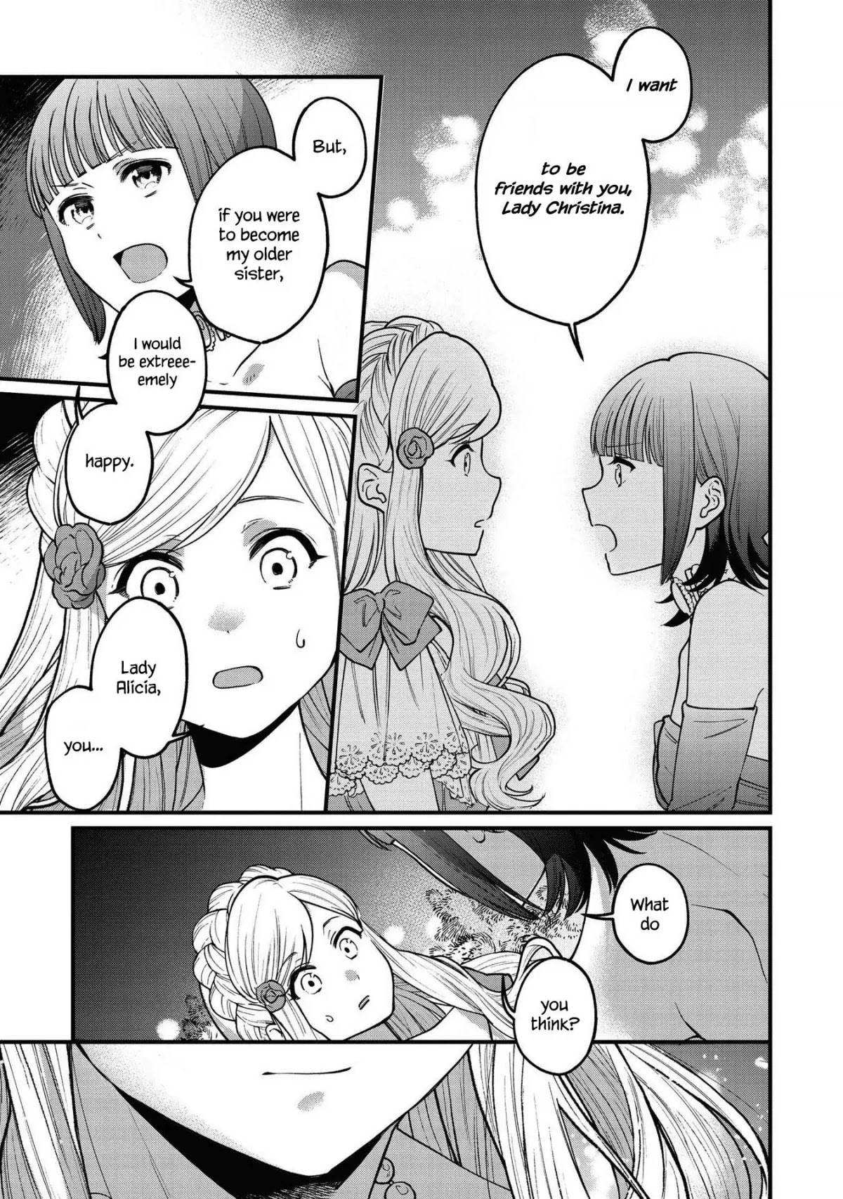 Though I May Be a Villainess, I'll Show You I Can Obtain Happiness! chapter 24 page 29