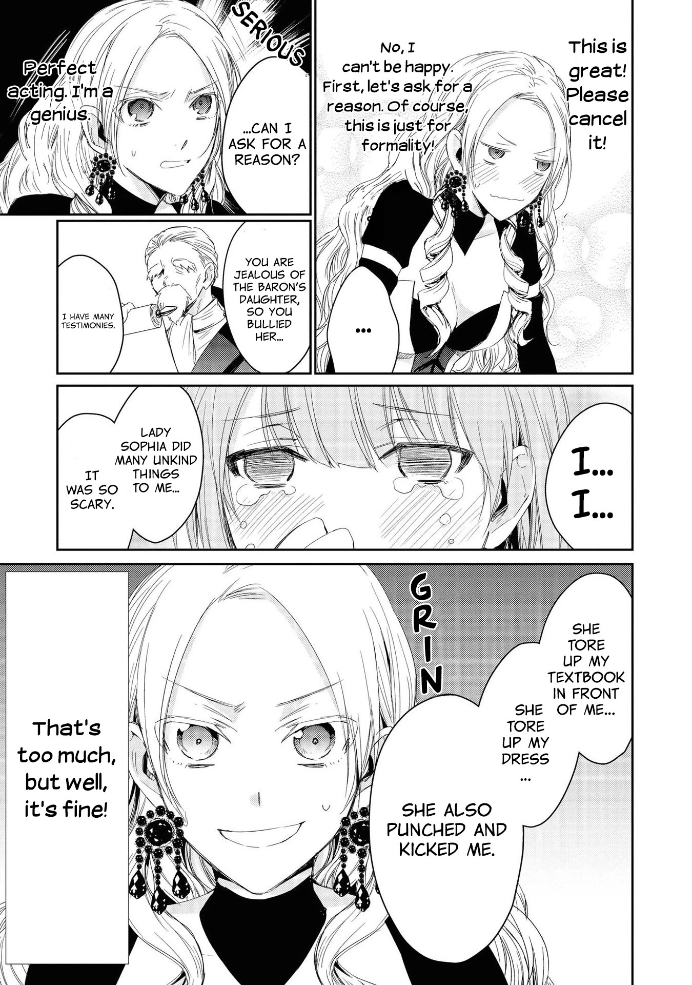 Though I May Be a Villainess, I'll Show You I Can Obtain Happiness! chapter 3 page 16