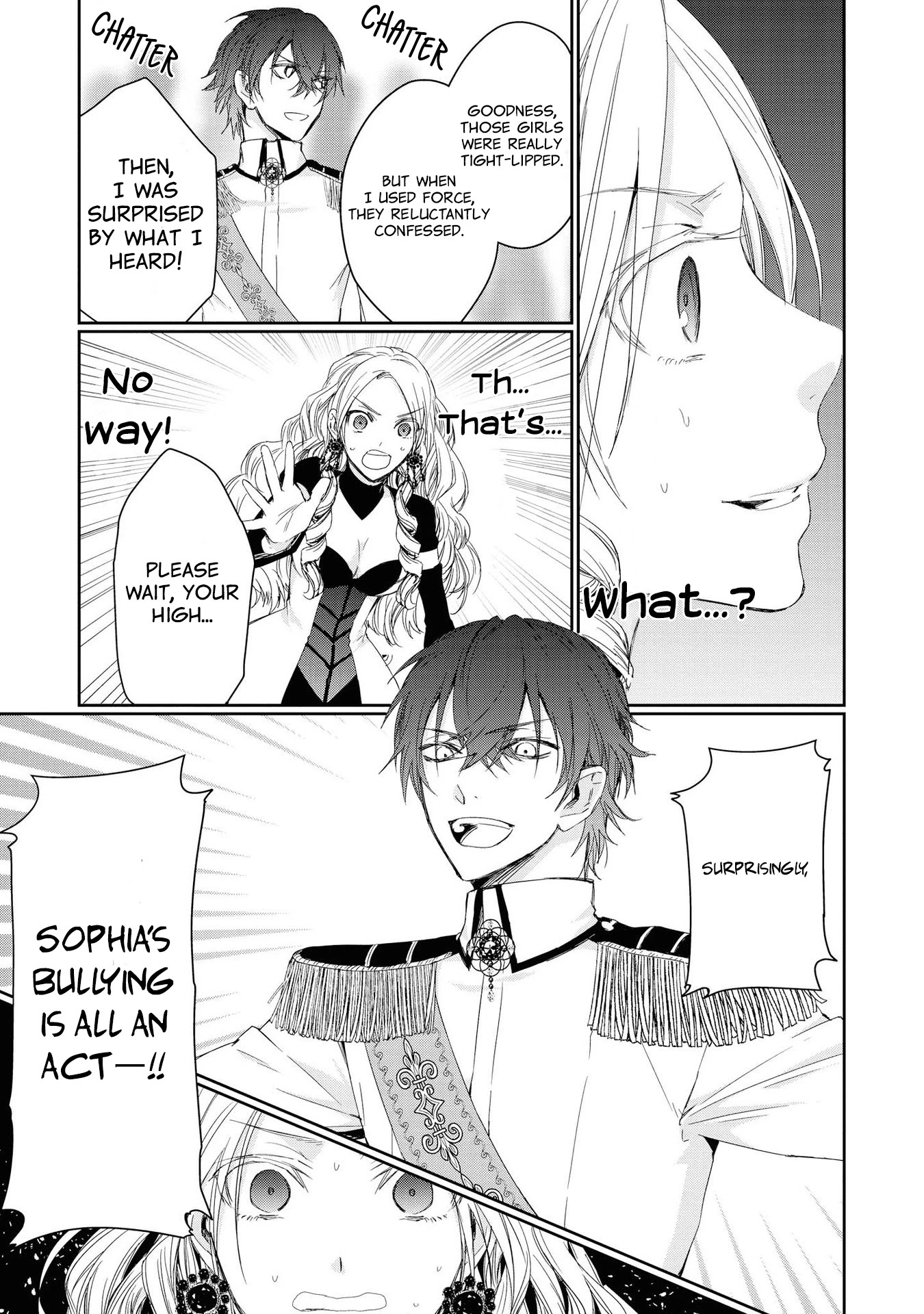 Though I May Be a Villainess, I'll Show You I Can Obtain Happiness! chapter 3 page 20