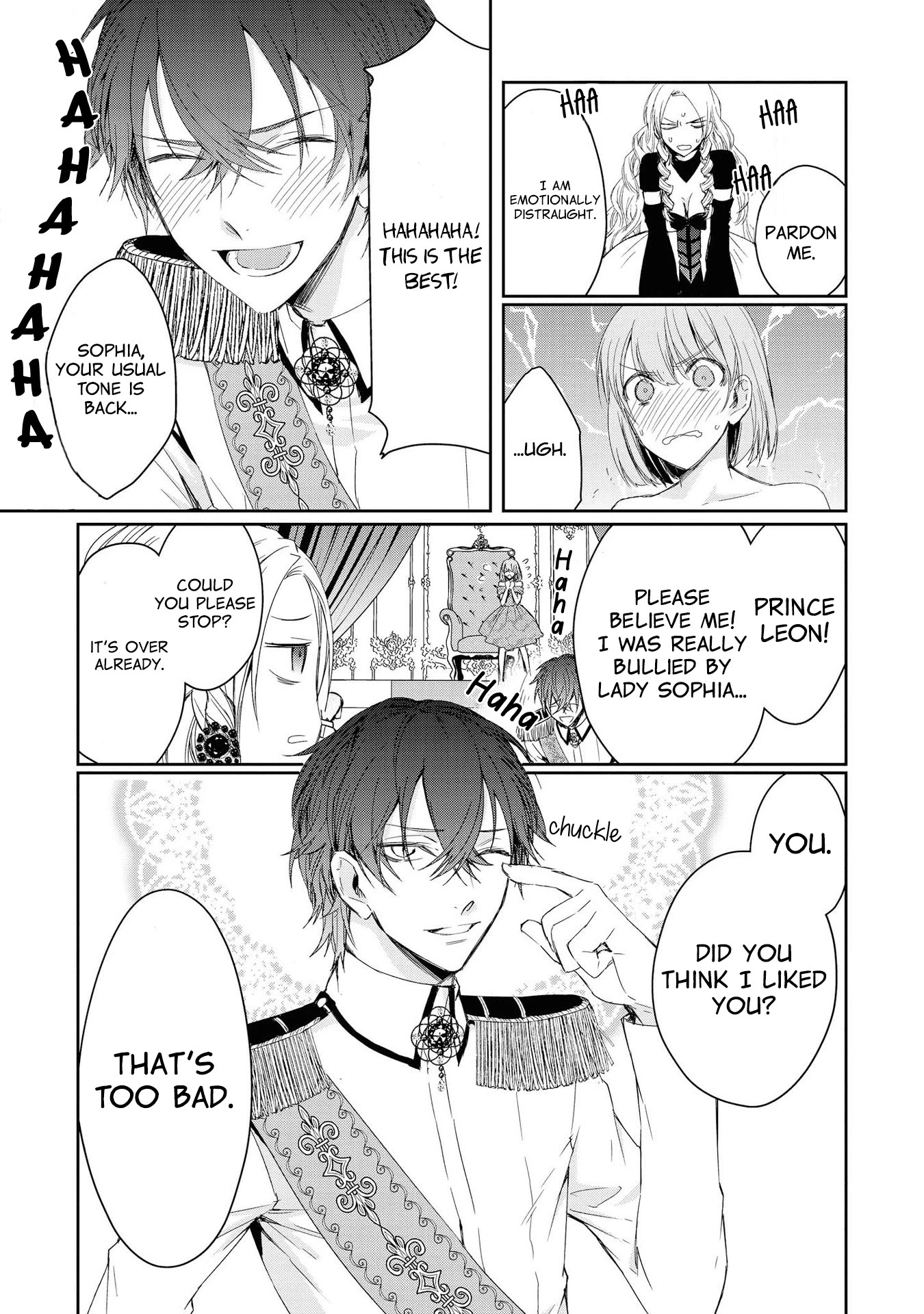 Though I May Be a Villainess, I'll Show You I Can Obtain Happiness! chapter 3 page 26