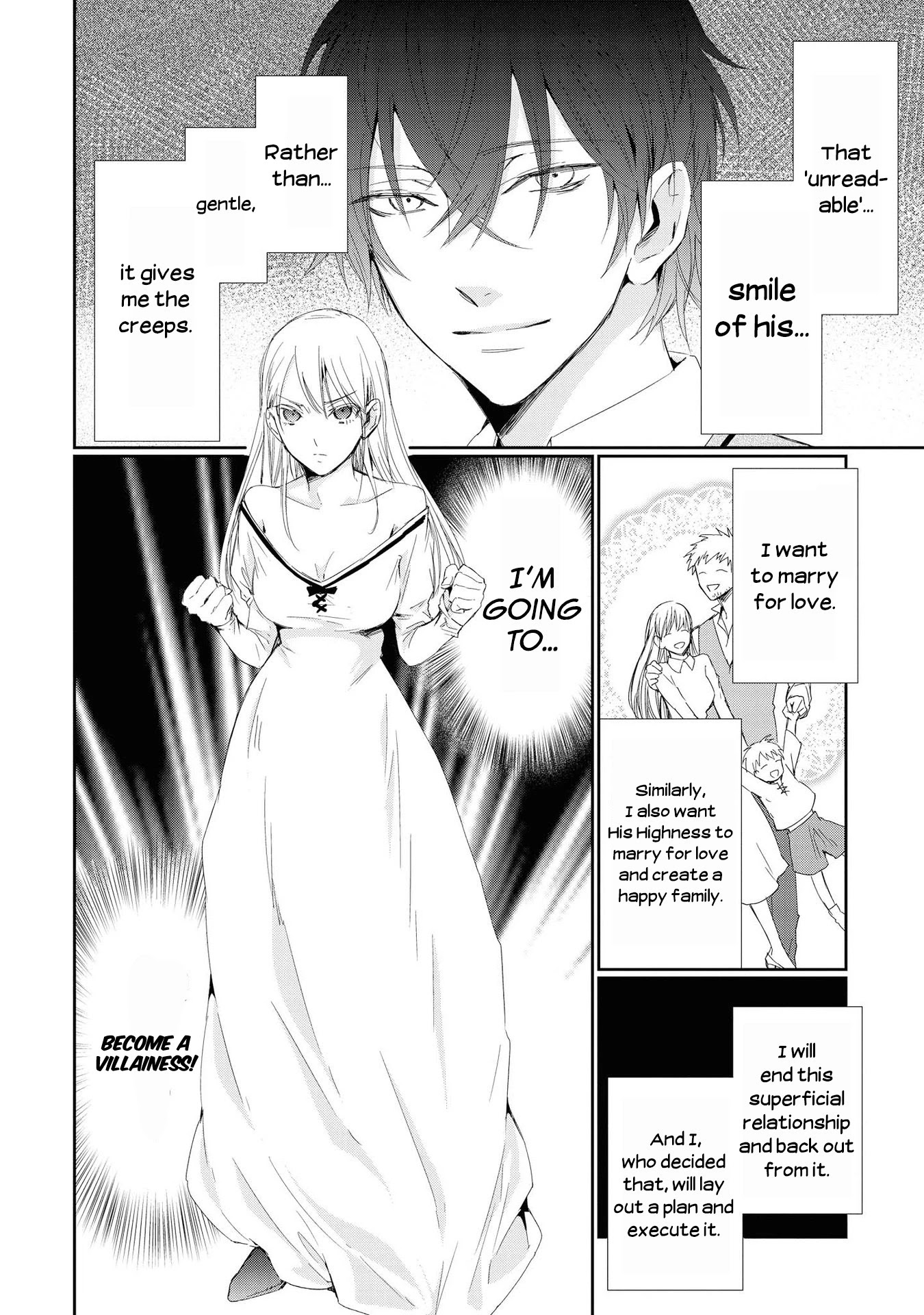 Though I May Be a Villainess, I'll Show You I Can Obtain Happiness! chapter 3 page 7