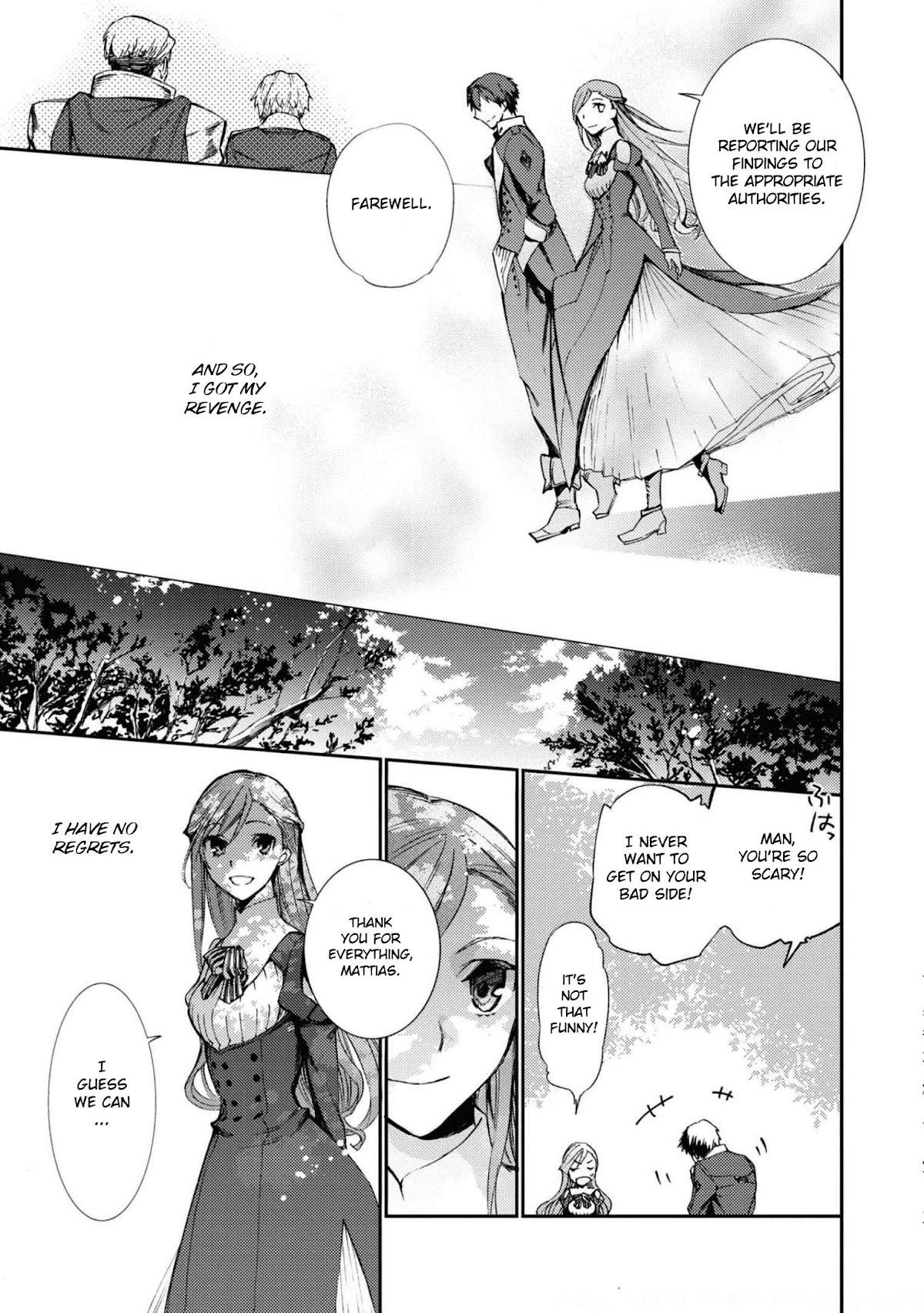 Though I May Be a Villainess, I'll Show You I Can Obtain Happiness! chapter 30 page 26