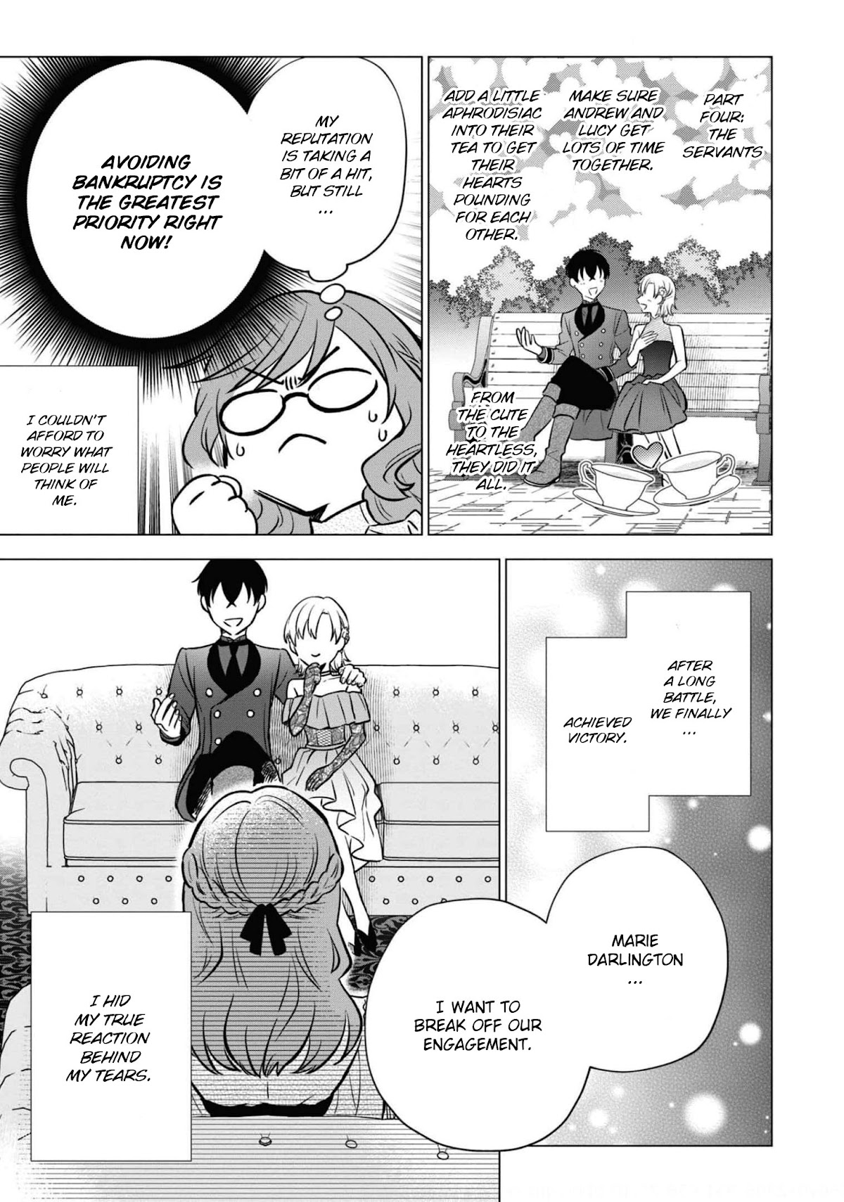 Though I May Be a Villainess, I'll Show You I Can Obtain Happiness! chapter 31 page 28