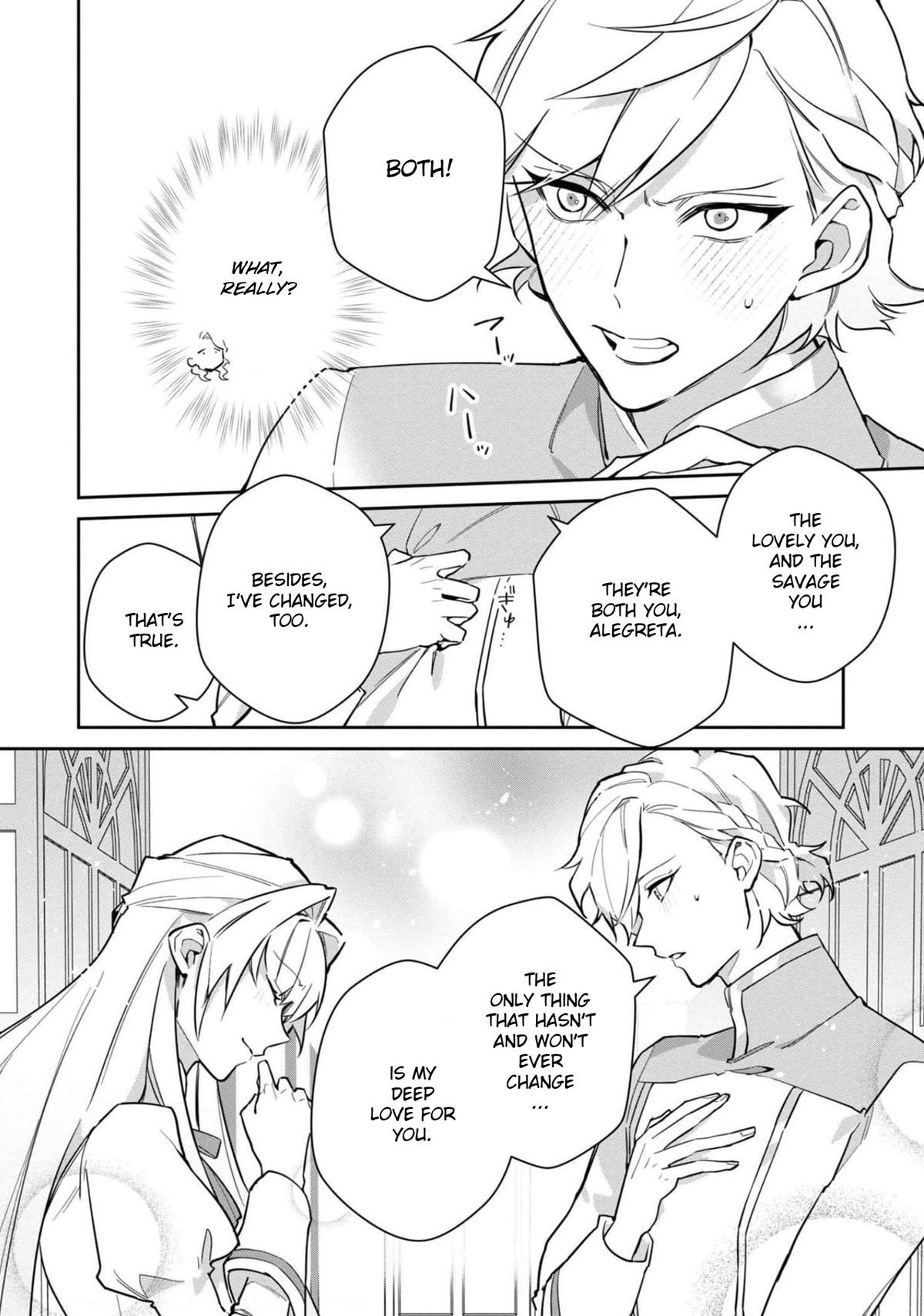 Though I May Be a Villainess, I'll Show You I Can Obtain Happiness! chapter 32 page 27