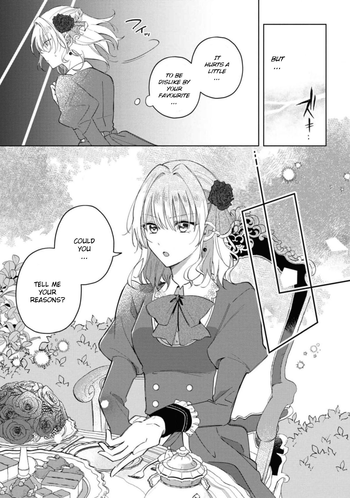 Though I May Be a Villainess, I'll Show You I Can Obtain Happiness! chapter 34 page 22