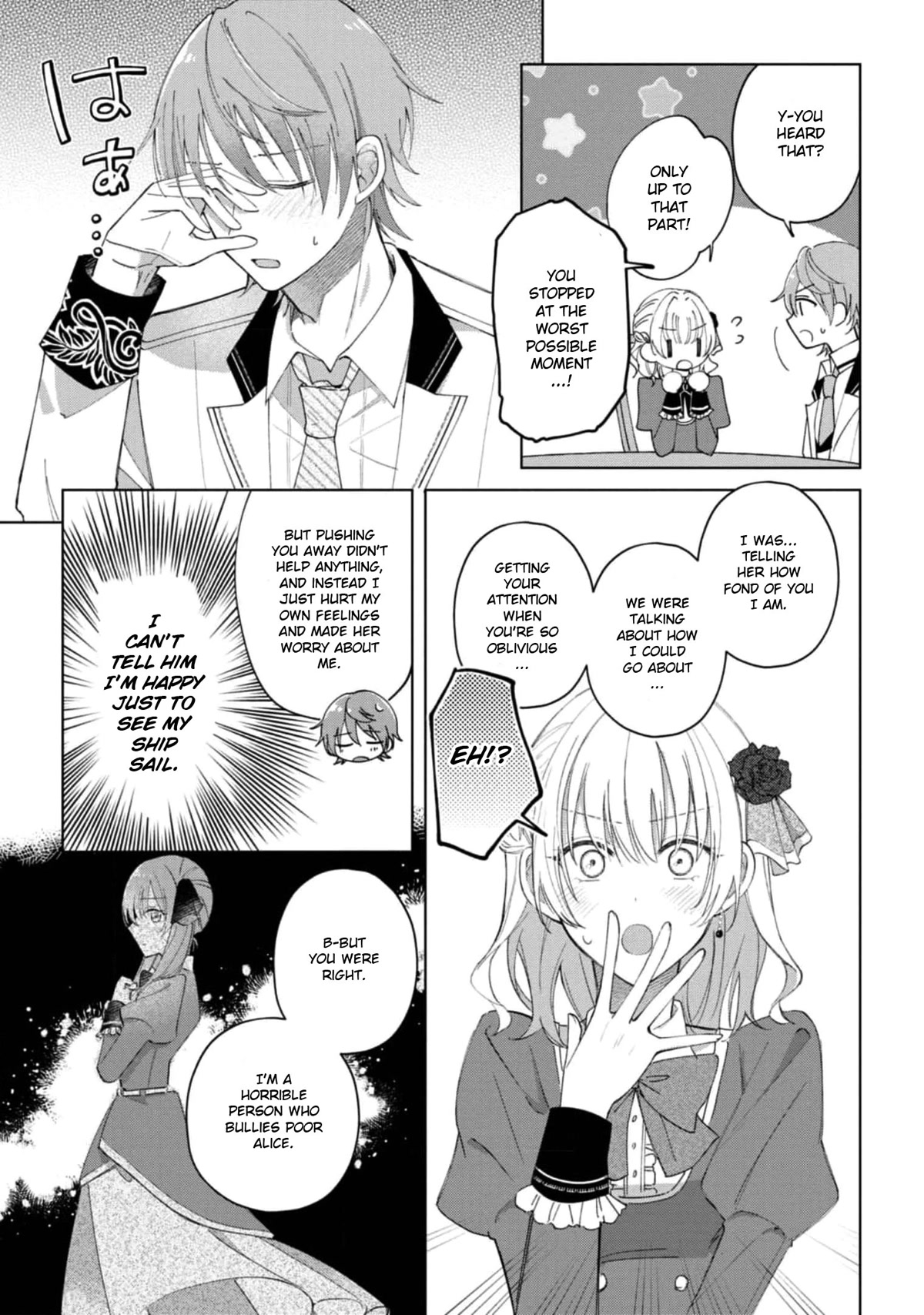 Though I May Be a Villainess, I'll Show You I Can Obtain Happiness! chapter 34 page 30