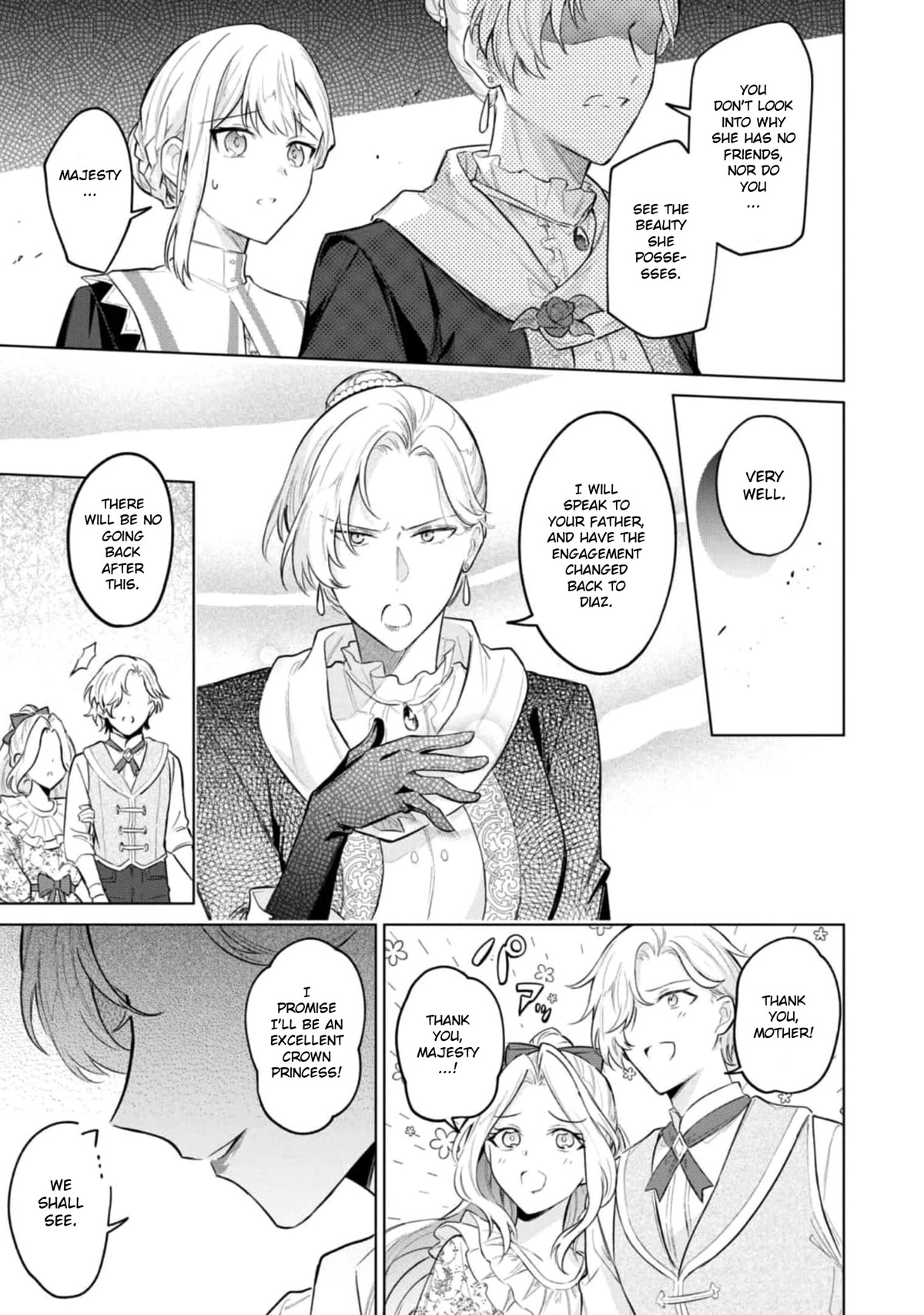 Though I May Be a Villainess, I'll Show You I Can Obtain Happiness! chapter 35 page 19