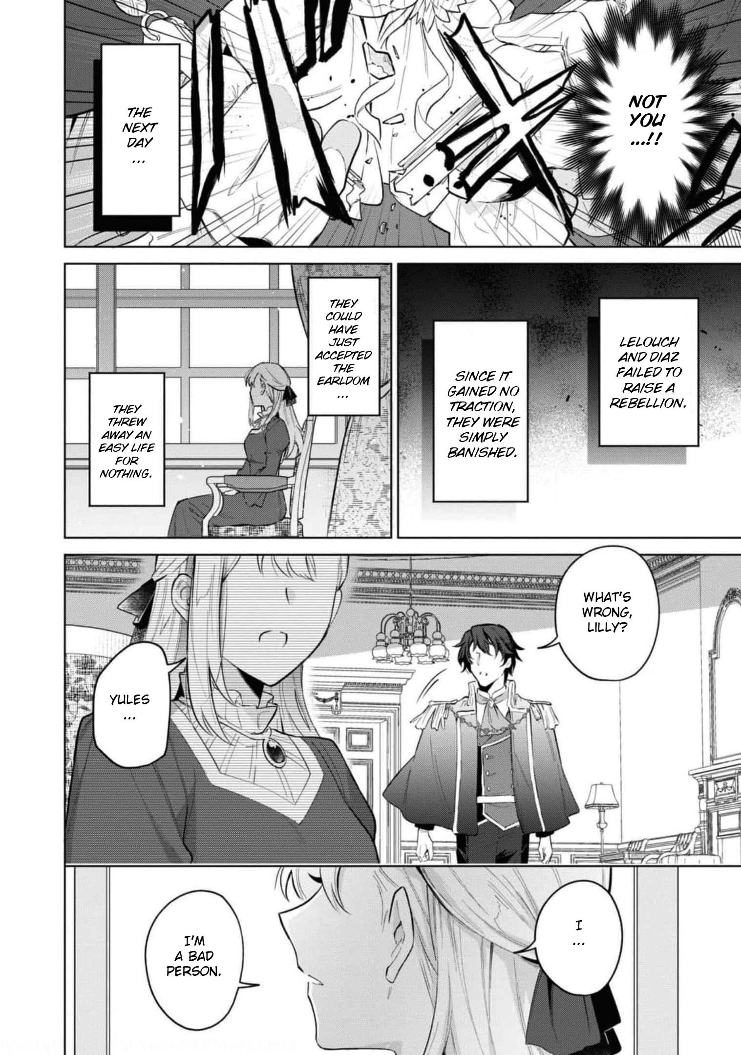 Though I May Be a Villainess, I'll Show You I Can Obtain Happiness! chapter 35 page 31