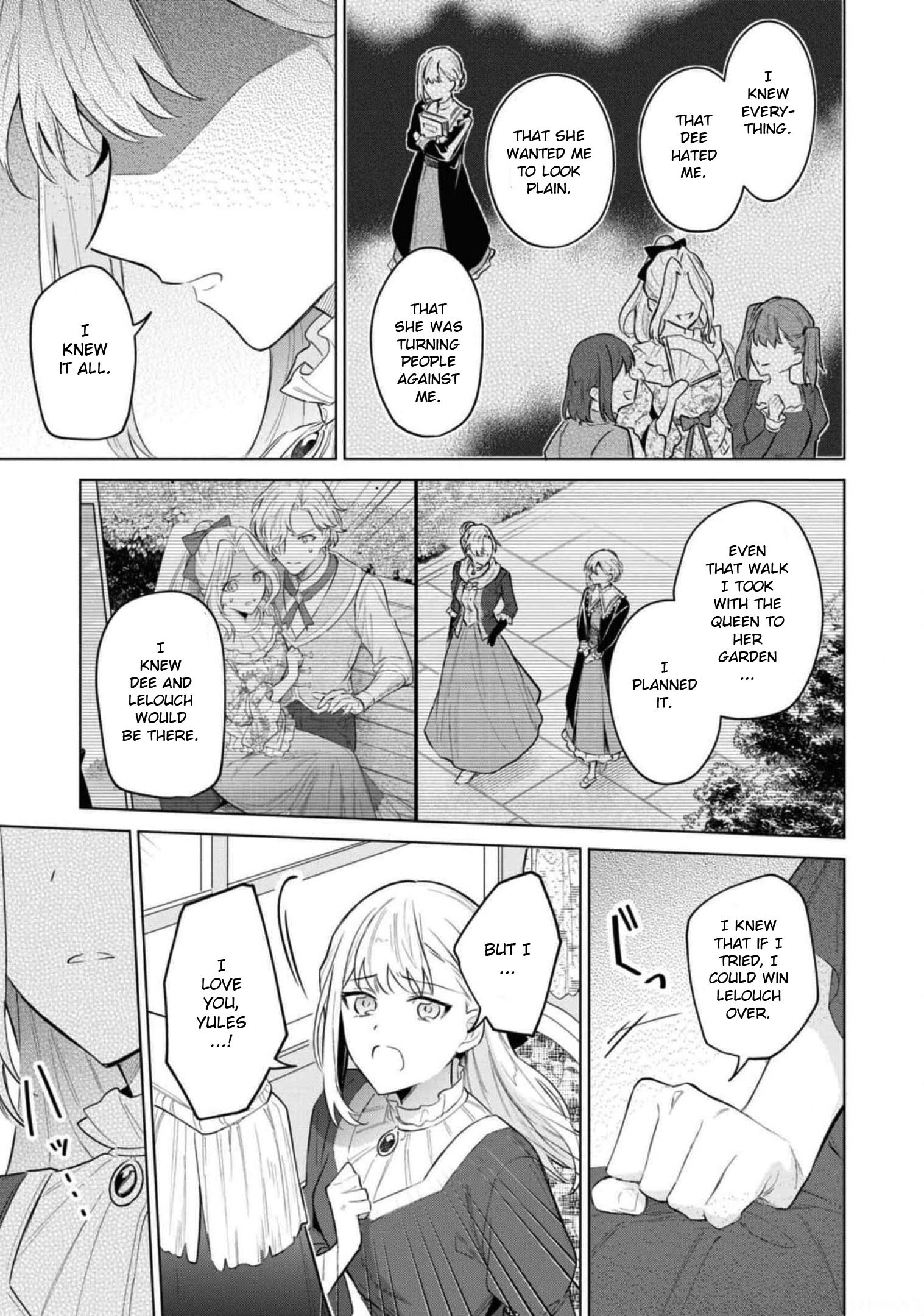 Though I May Be a Villainess, I'll Show You I Can Obtain Happiness! chapter 35 page 32