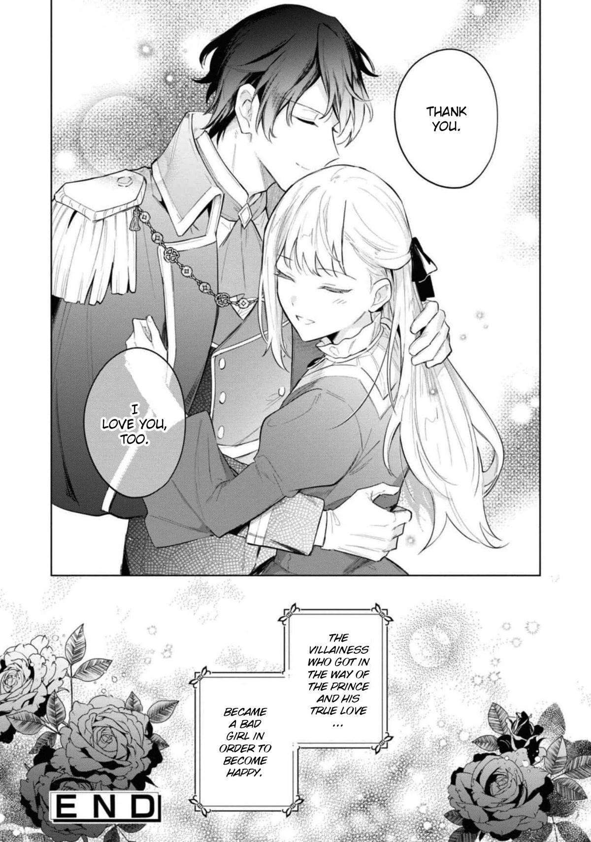 Though I May Be a Villainess, I'll Show You I Can Obtain Happiness! chapter 35 page 34