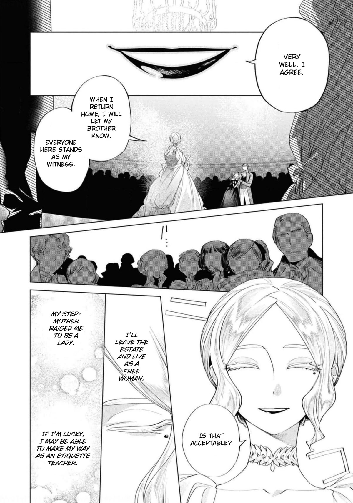 Though I May Be a Villainess, I'll Show You I Can Obtain Happiness! chapter 36 page 11