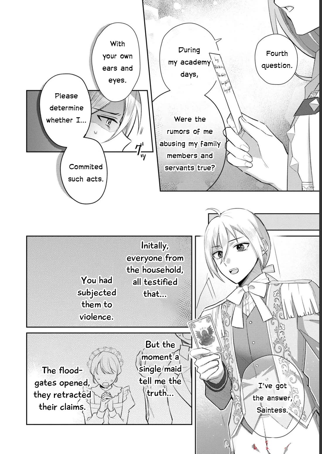 Though I May Be a Villainess, I'll Show You I Can Obtain Happiness! chapter 43 page 28