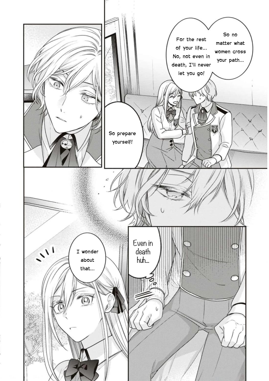 Though I May Be a Villainess, I'll Show You I Can Obtain Happiness! chapter 44 page 27