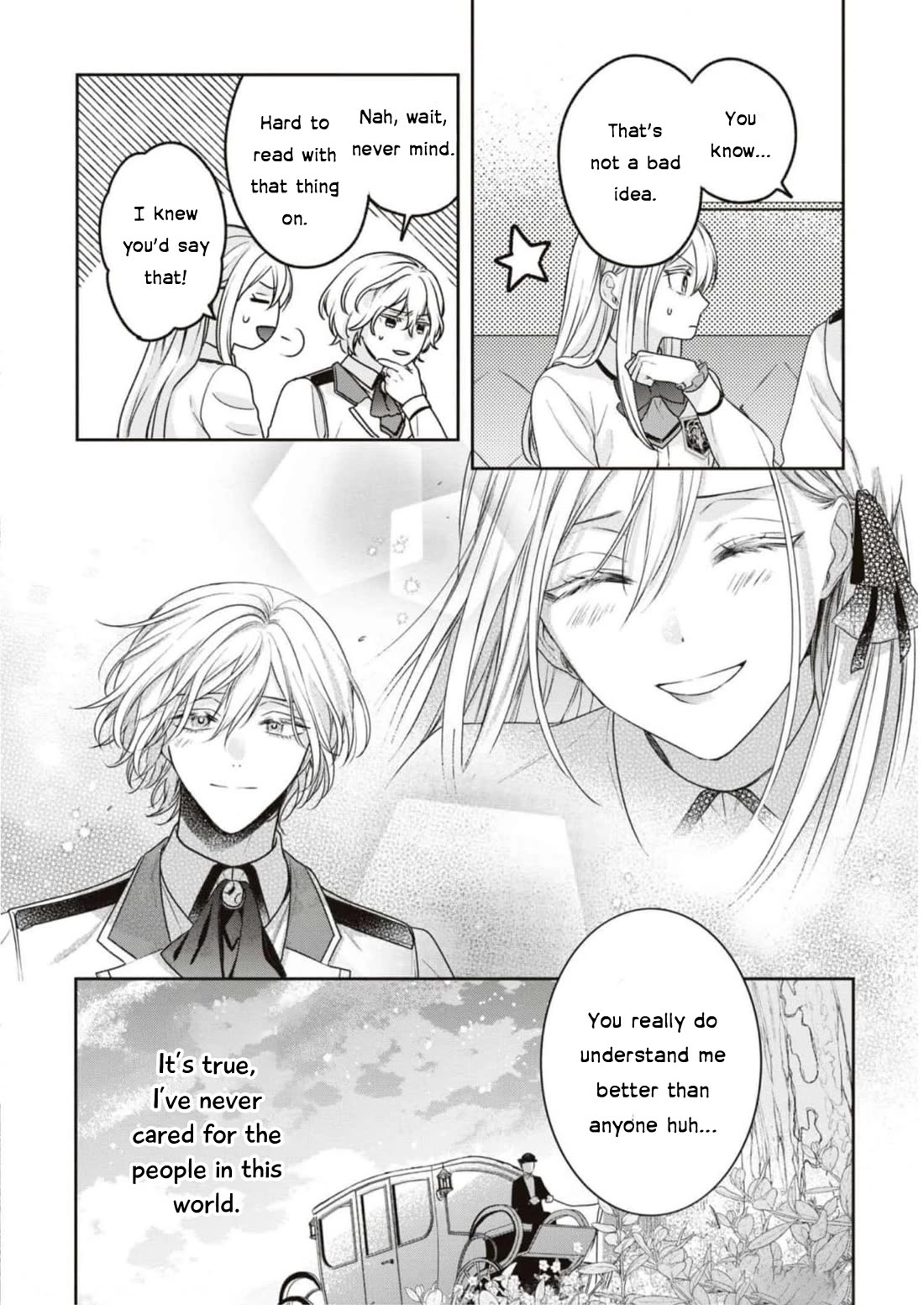 Though I May Be a Villainess, I'll Show You I Can Obtain Happiness! chapter 44 page 35