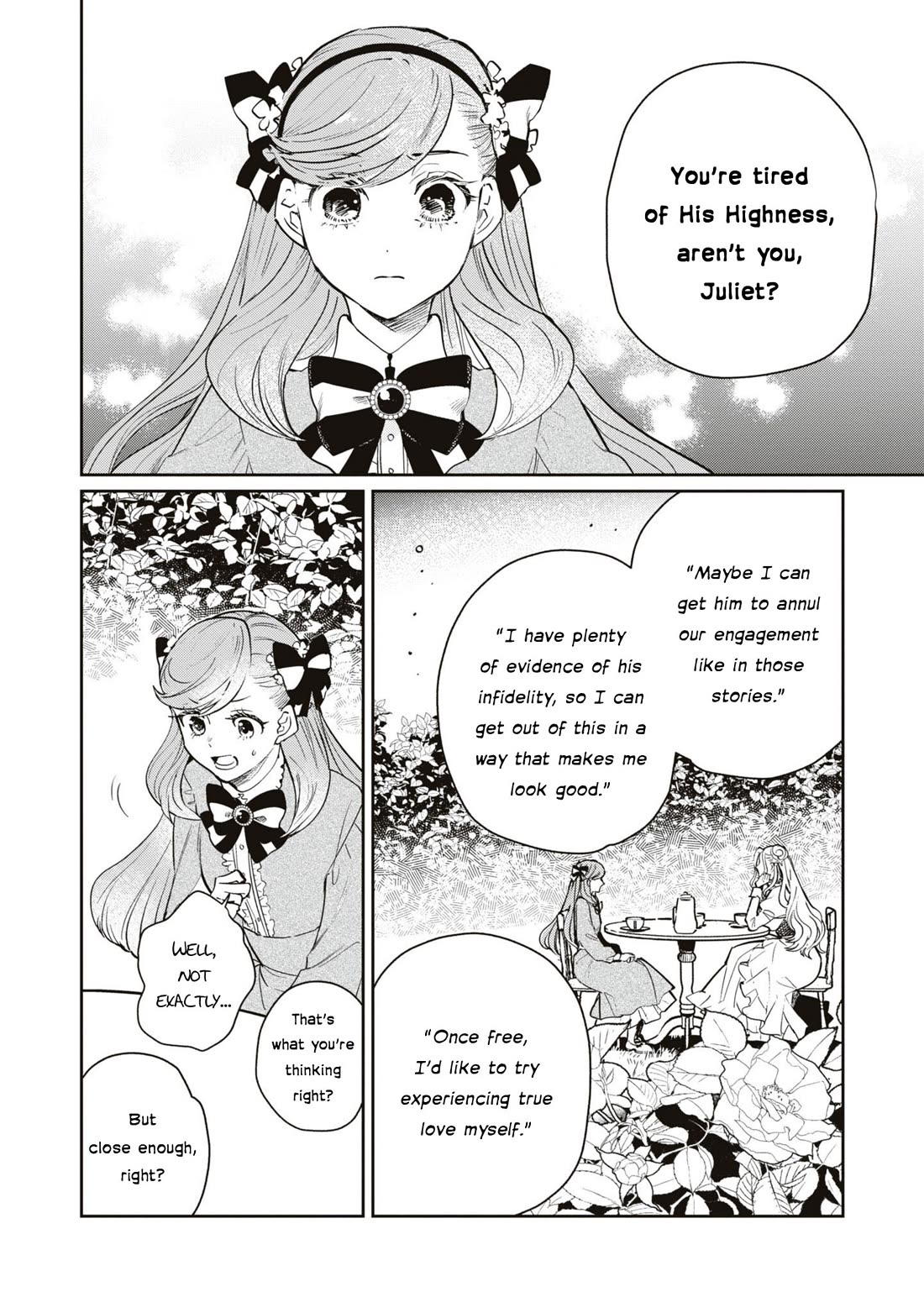 Though I May Be a Villainess, I'll Show You I Can Obtain Happiness! chapter 50 page 17