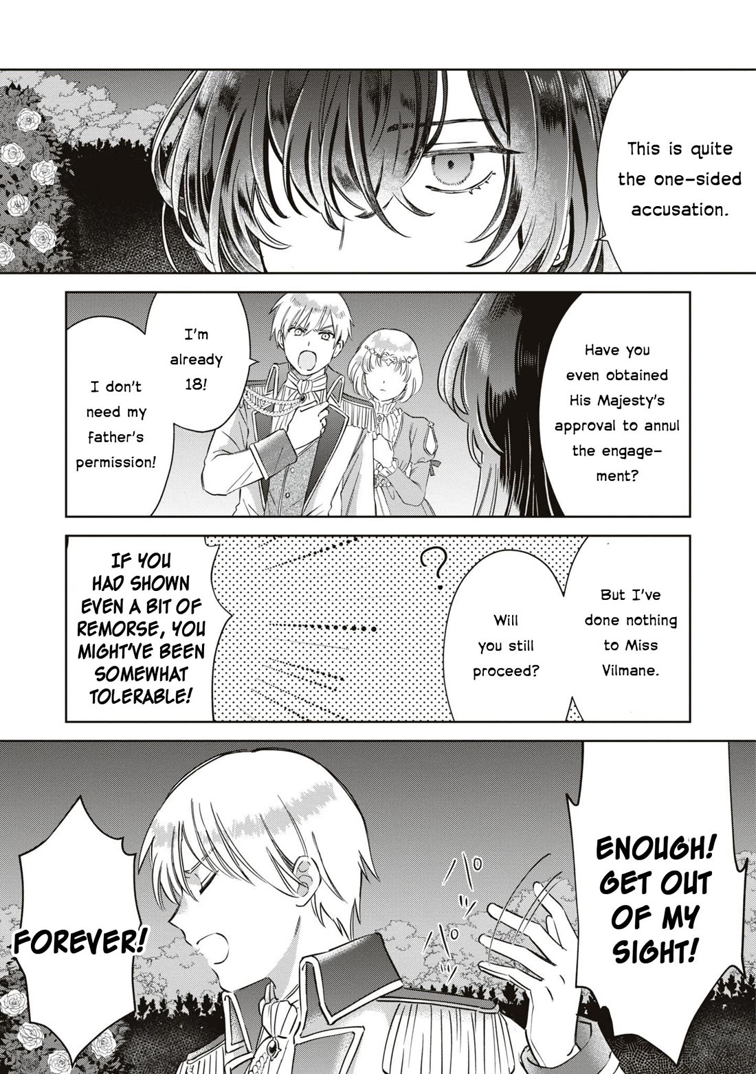 Though I May Be a Villainess, I'll Show You I Can Obtain Happiness! chapter 51 page 8