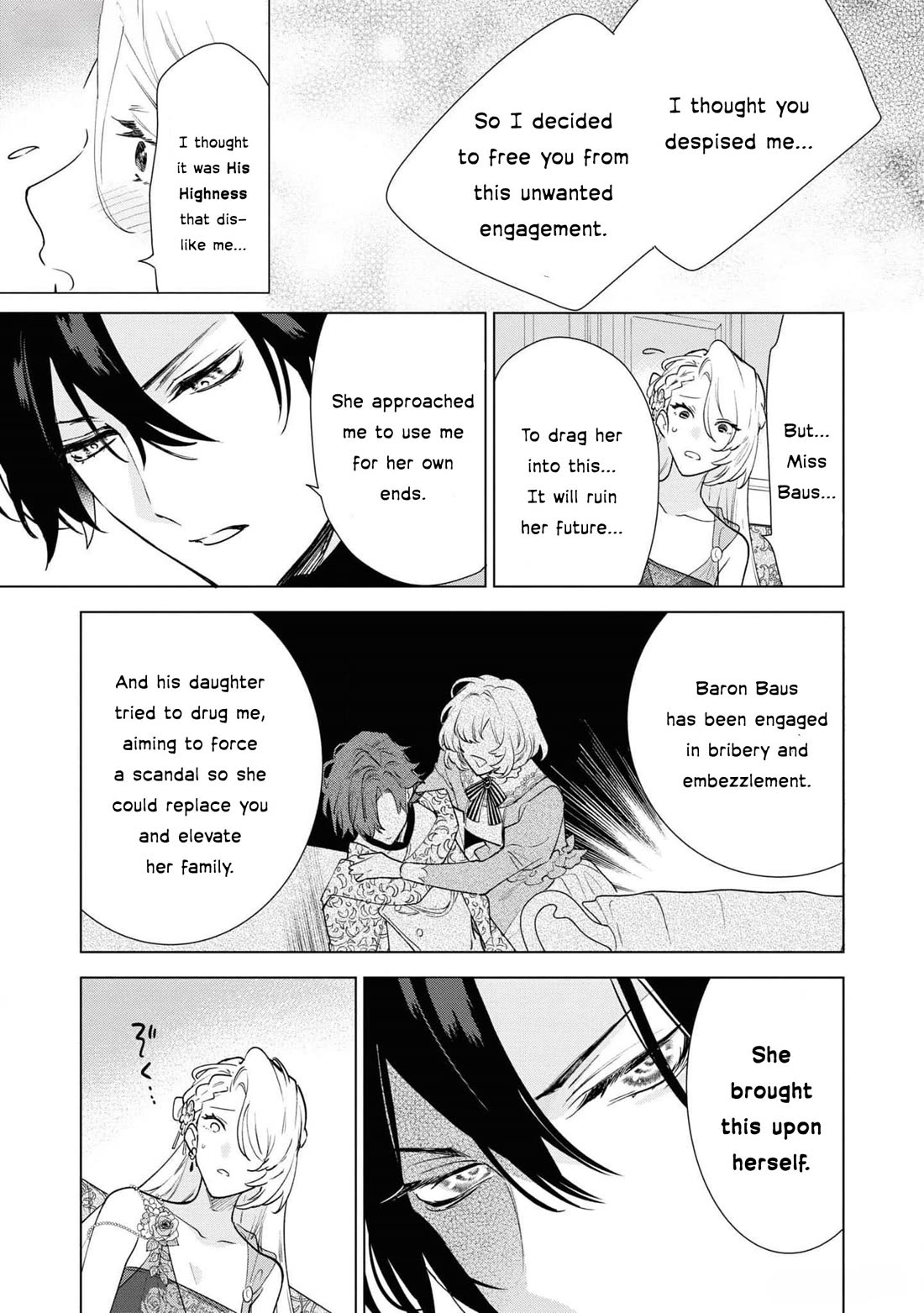 Though I May Be a Villainess, I'll Show You I Can Obtain Happiness! chapter 54 page 39