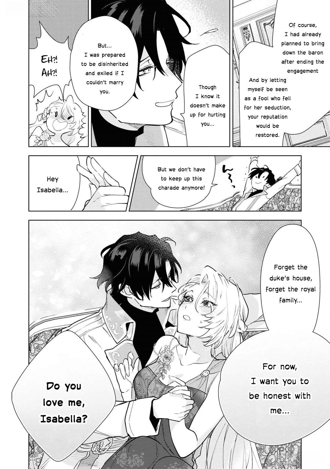 Though I May Be a Villainess, I'll Show You I Can Obtain Happiness! chapter 54 page 40