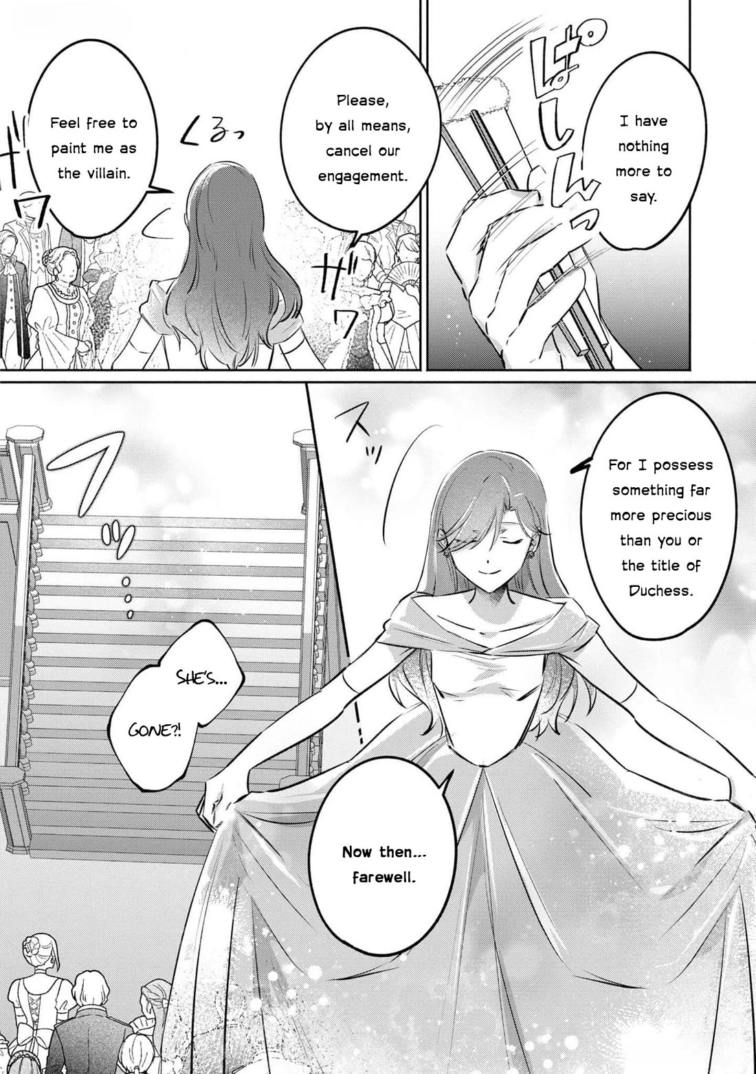 Though I May Be a Villainess, I'll Show You I Can Obtain Happiness! chapter 57 page 27