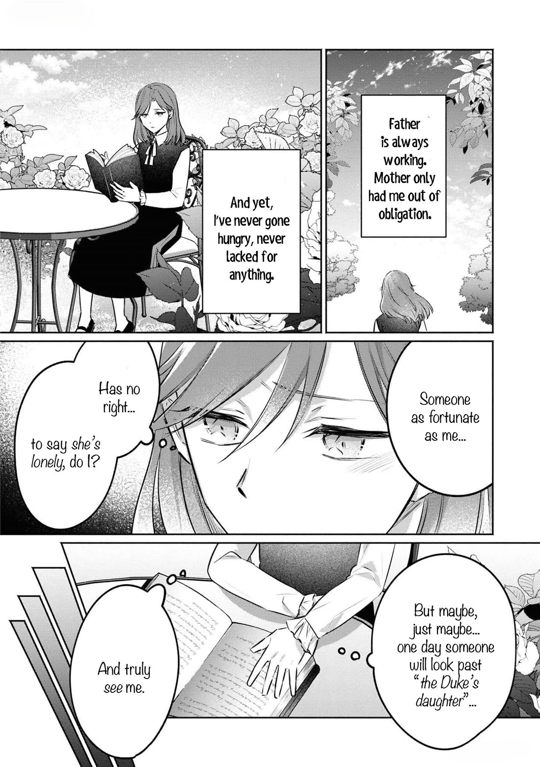 Though I May Be a Villainess, I'll Show You I Can Obtain Happiness! chapter 57 page 9