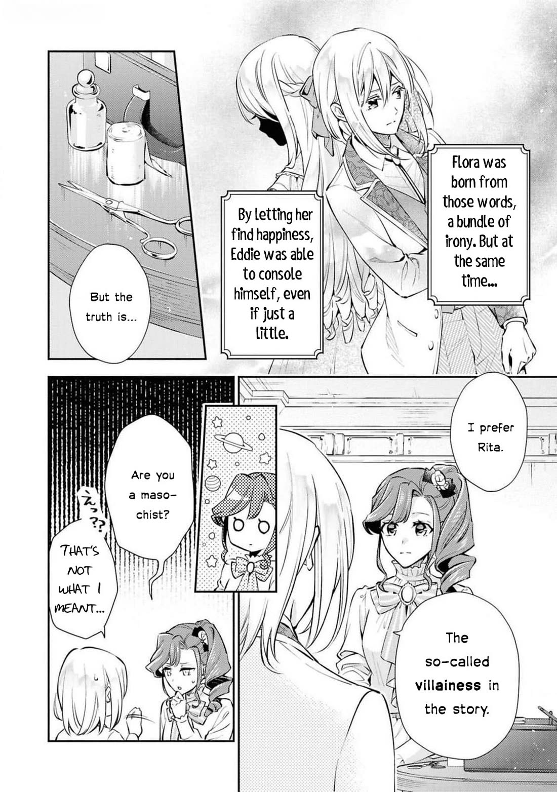 Though I May Be a Villainess, I'll Show You I Can Obtain Happiness! chapter 59 page 35