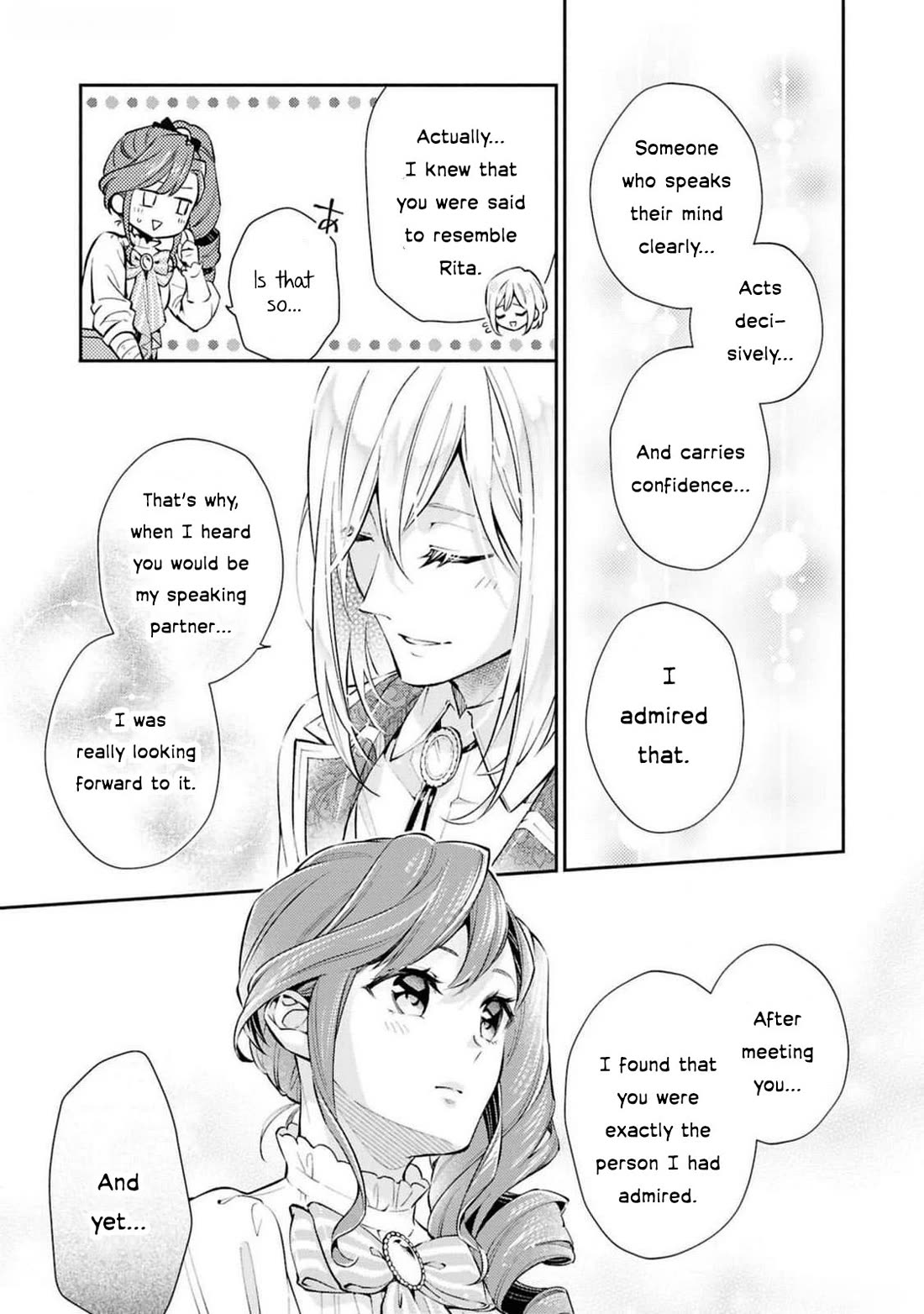 Though I May Be a Villainess, I'll Show You I Can Obtain Happiness! chapter 59 page 36