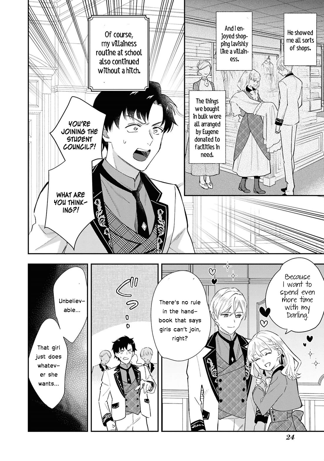 Though I May Be a Villainess, I'll Show You I Can Obtain Happiness! chapter 63 page 26