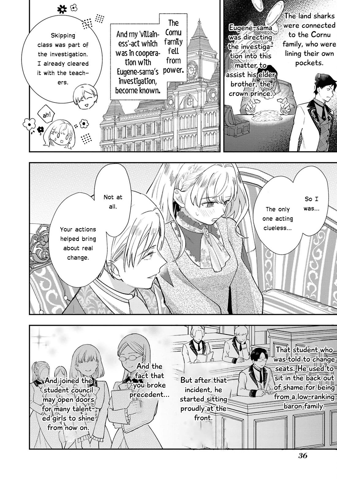 Though I May Be a Villainess, I'll Show You I Can Obtain Happiness! chapter 63 page 38