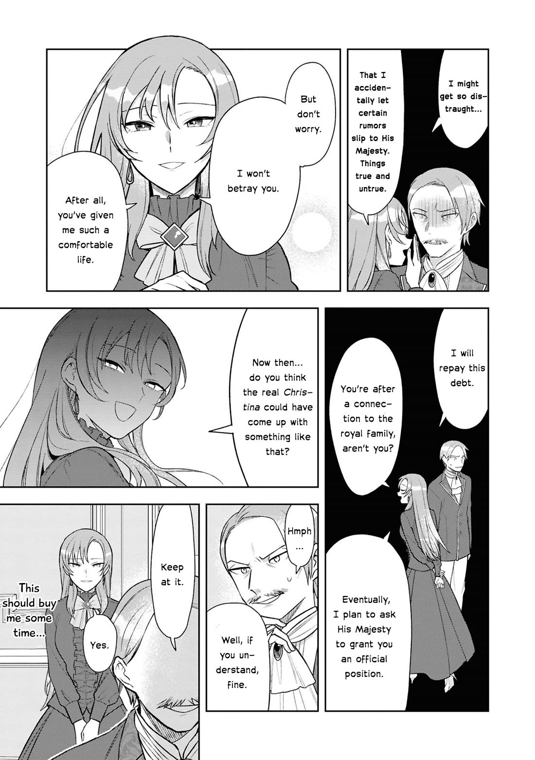 Though I May Be a Villainess, I'll Show You I Can Obtain Happiness! chapter 67 page 30