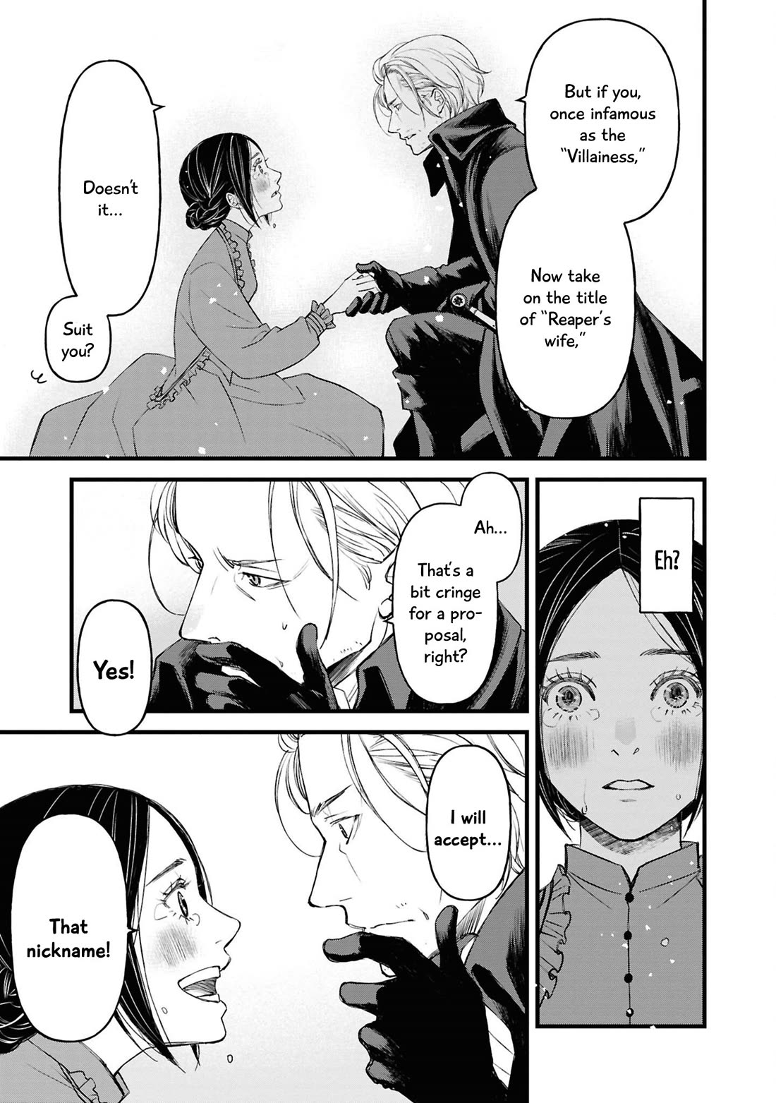 Though I May Be a Villainess, I'll Show You I Can Obtain Happiness! chapter 69 page 47