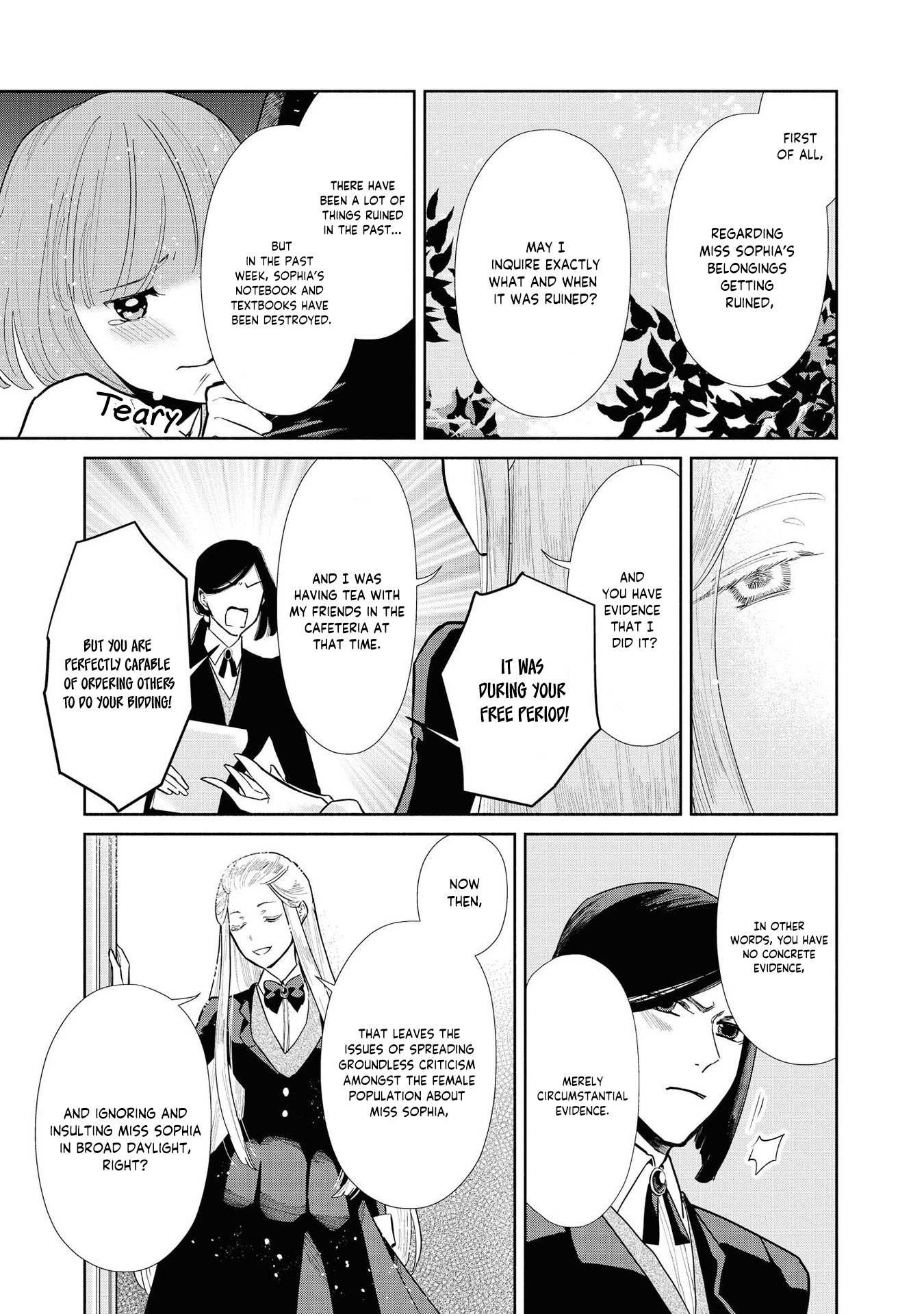 Though I May Be a Villainess, I'll Show You I Can Obtain Happiness! chapter 7 page 9