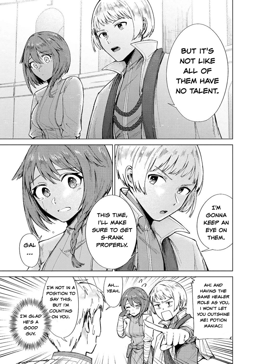 Throwing Potions at 160km/h! I Will Become the Strongest Adventurer by Throwing a Universal Recovery Medicine!? @COMIC chapter 11 page 13