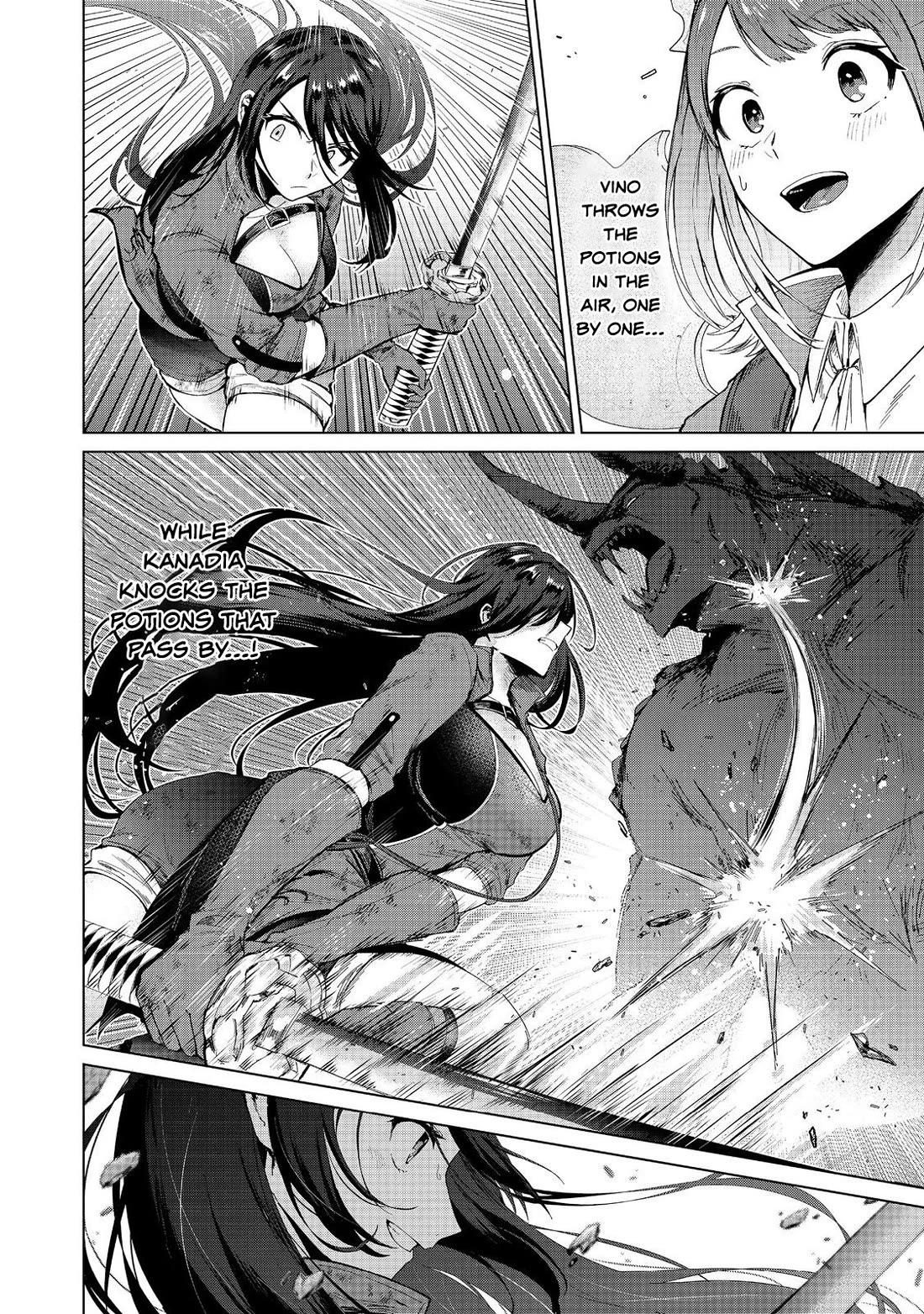 Throwing Potions at 160km/h! I Will Become the Strongest Adventurer by Throwing a Universal Recovery Medicine!? @COMIC chapter 13 page 14