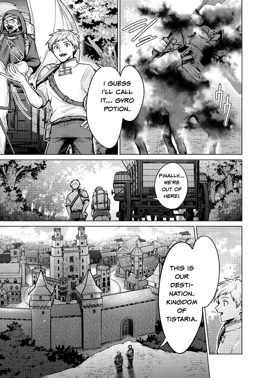 Throwing Potions at 160km/h! I Will Become the Strongest Adventurer by Throwing a Universal Recovery Medicine!? @COMIC chapter 14 page 7