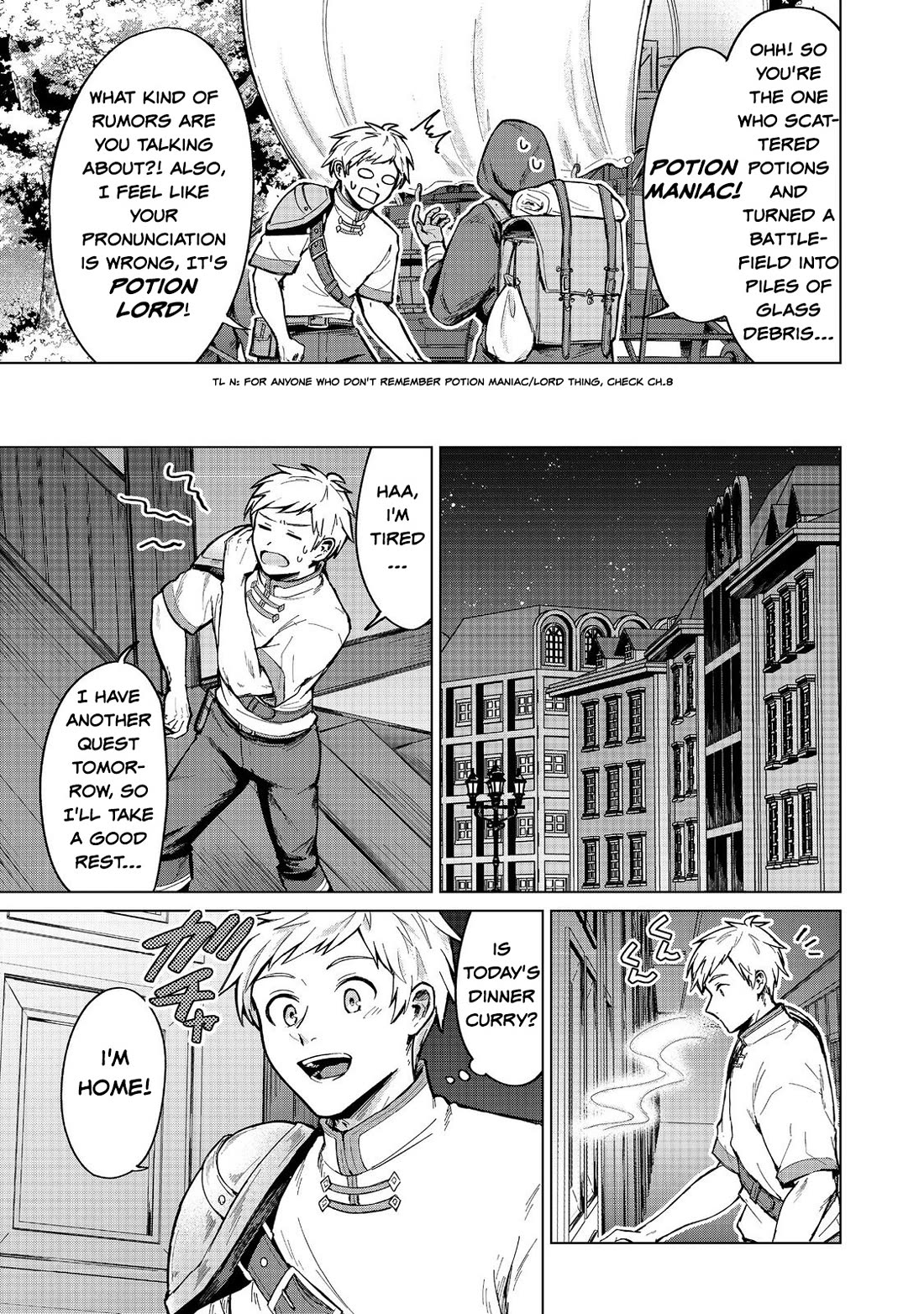 Throwing Potions at 160km/h! I Will Become the Strongest Adventurer by Throwing a Universal Recovery Medicine!? @COMIC chapter 14 page 9