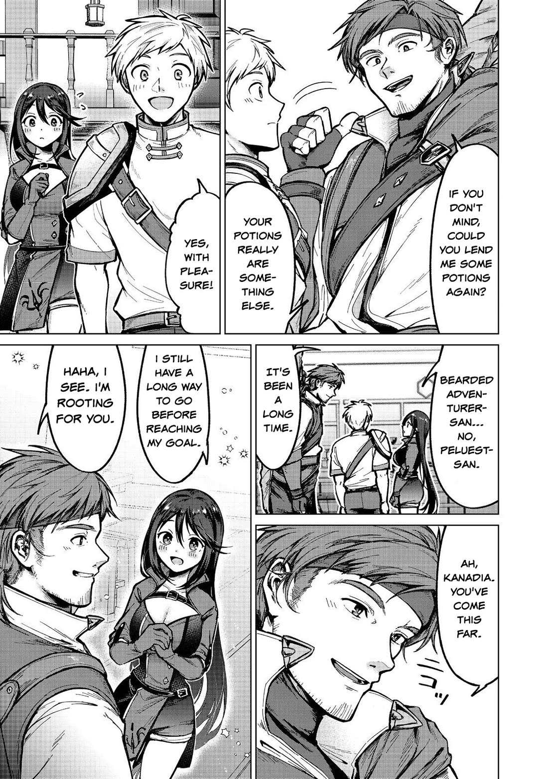 Throwing Potions at 160km/h! I Will Become the Strongest Adventurer by Throwing a Universal Recovery Medicine!? @COMIC chapter 15 page 23