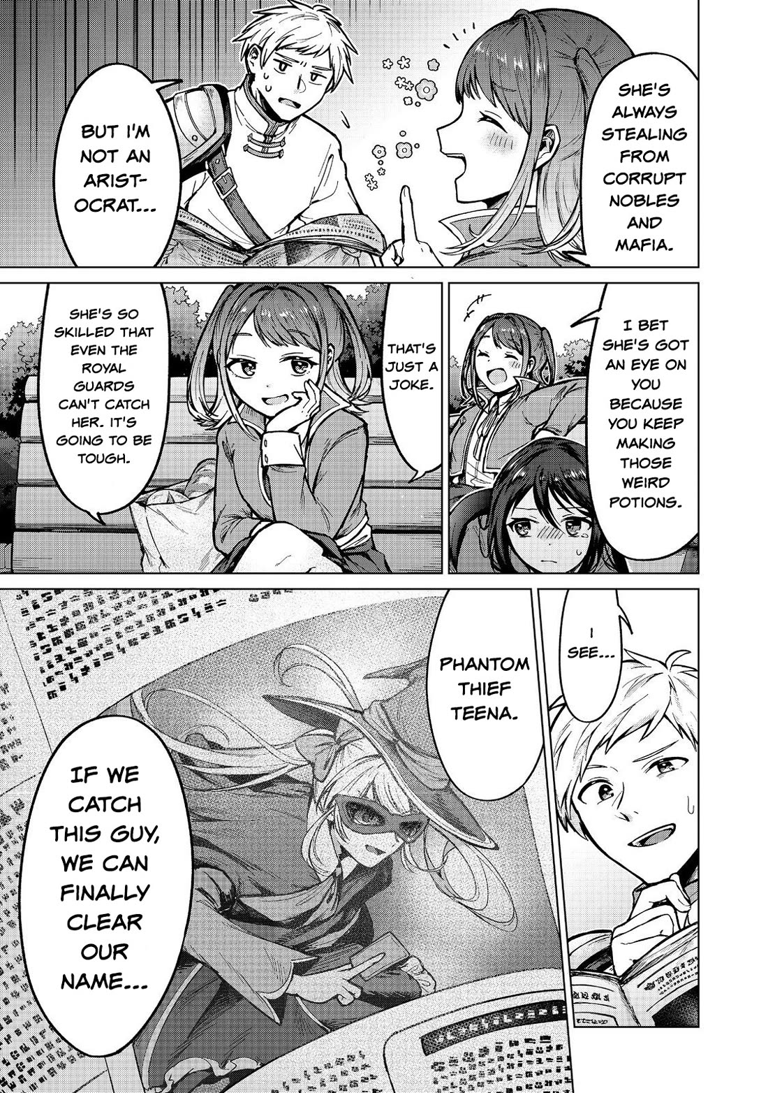 Throwing Potions at 160km/h! I Will Become the Strongest Adventurer by Throwing a Universal Recovery Medicine!? @COMIC chapter 15 page 31