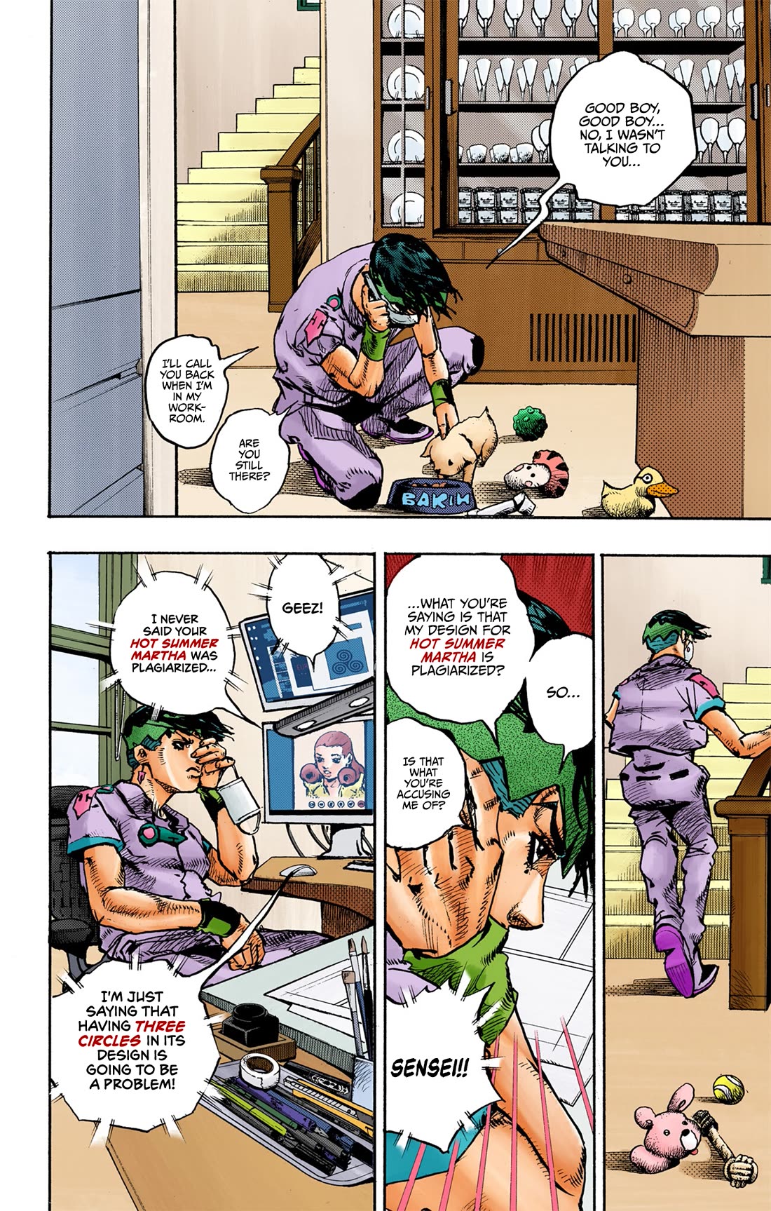 Thus Spoke Kishibe Rohan [Official Colored] chapter 10 page 8