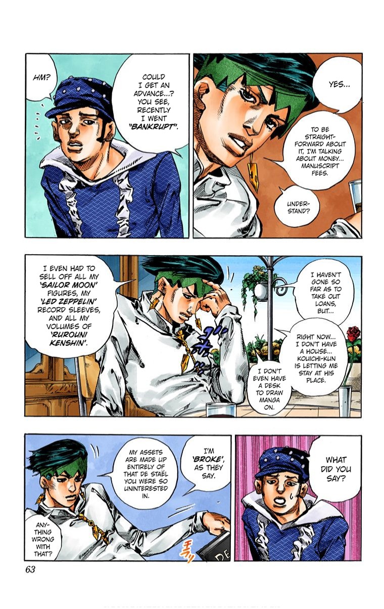 Thus Spoke Kishibe Rohan [Official Colored] chapter 2 page 8