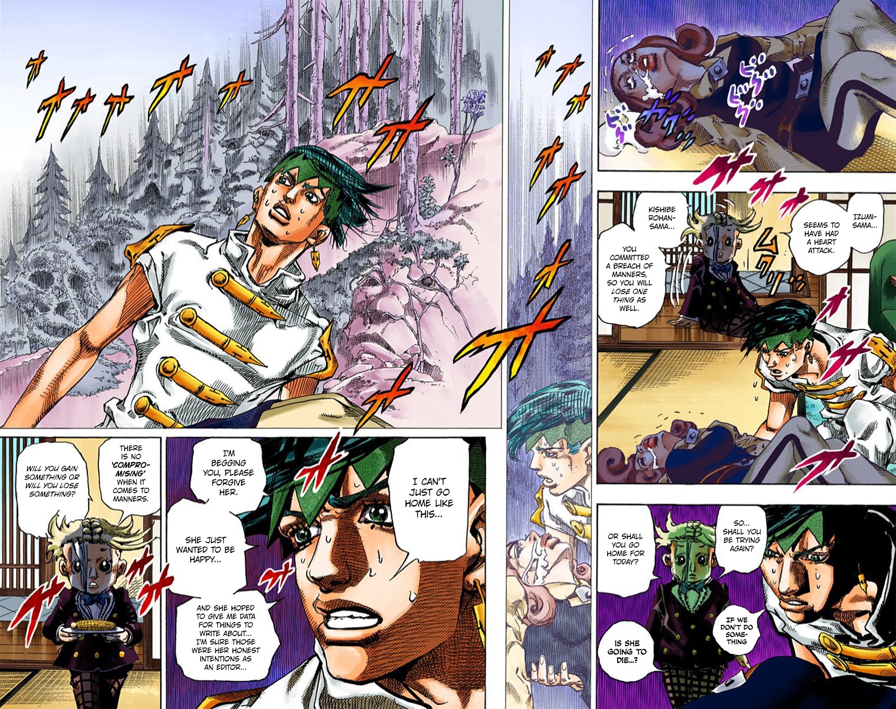 Thus Spoke Kishibe Rohan [Official Colored] chapter 3 page 35