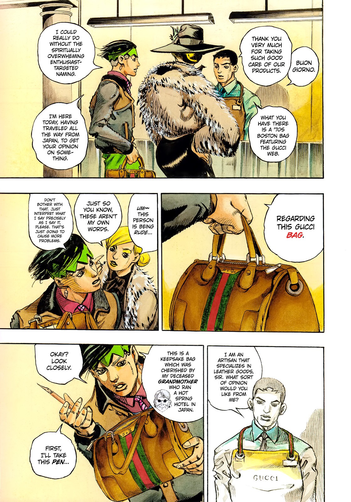 Thus Spoke Kishibe Rohan [Official Colored] chapter 5 page 8