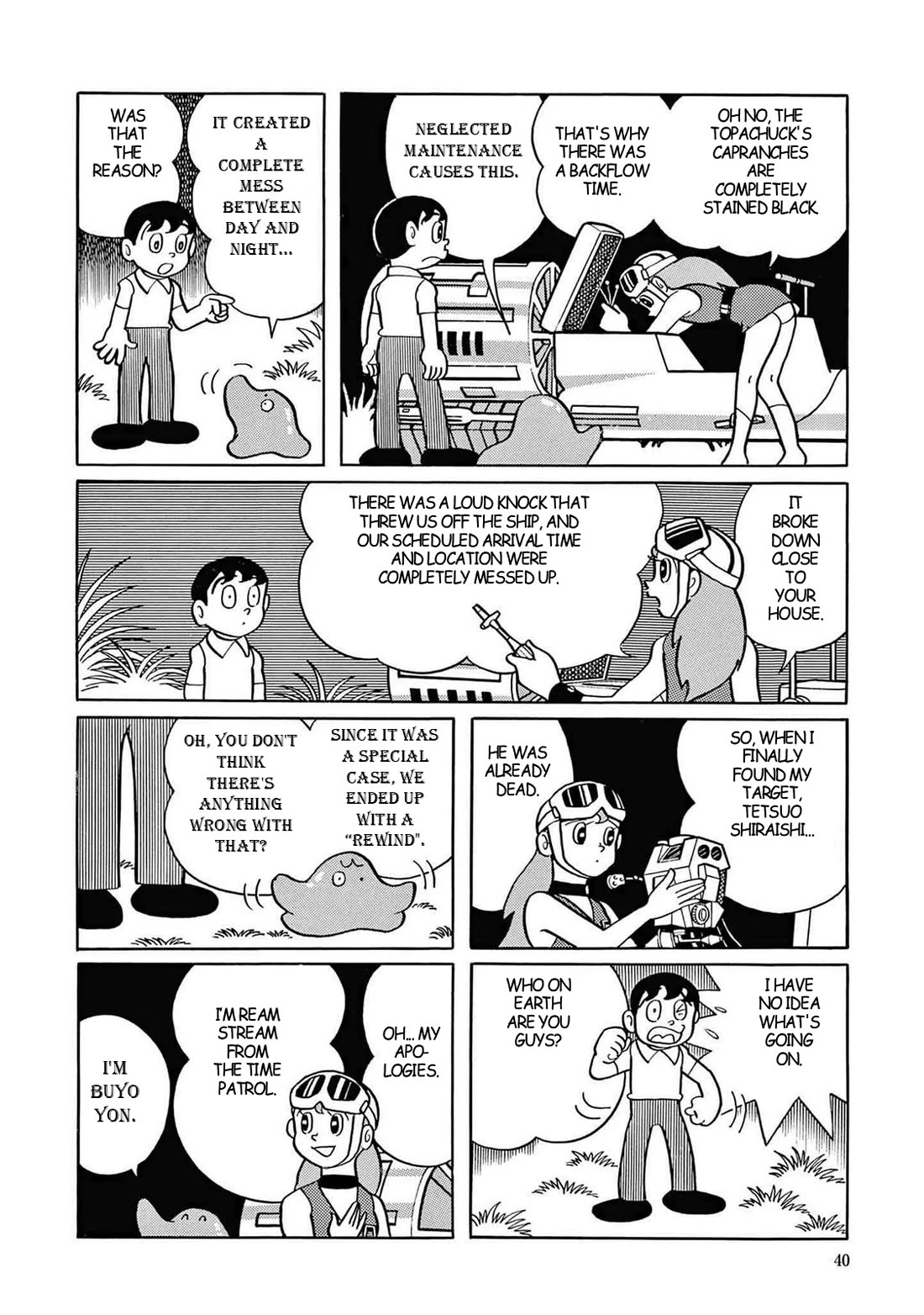 Time Patrol Bon chapter 1 page 30