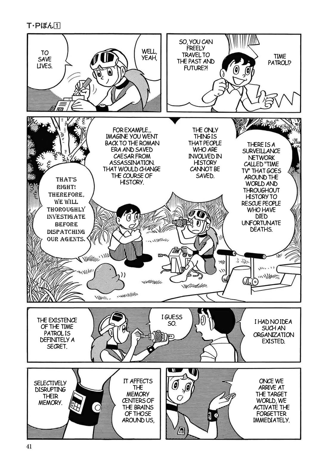 Time Patrol Bon chapter 1 page 31