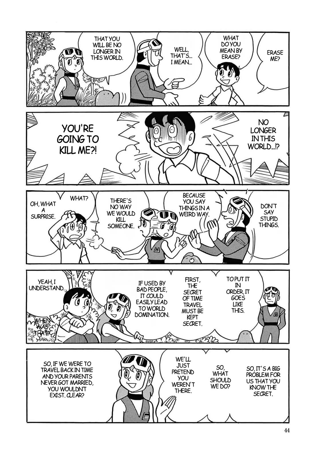 Time Patrol Bon chapter 1 page 34