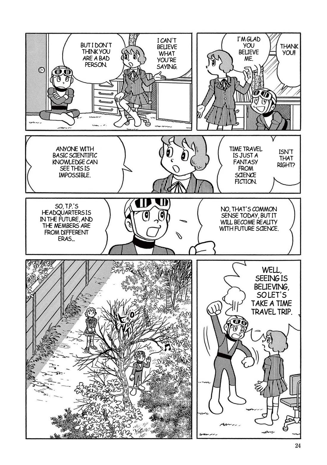 Time Patrol Bon chapter 15 page 14