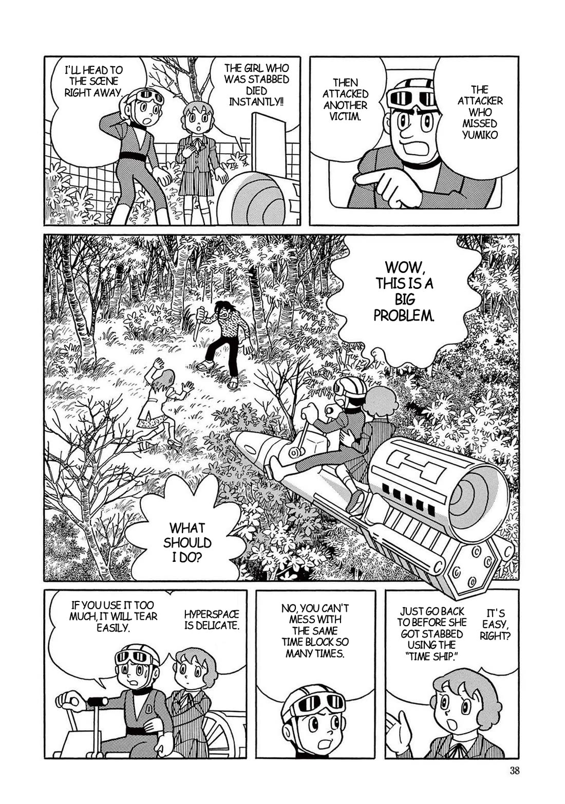 Time Patrol Bon chapter 15 page 28