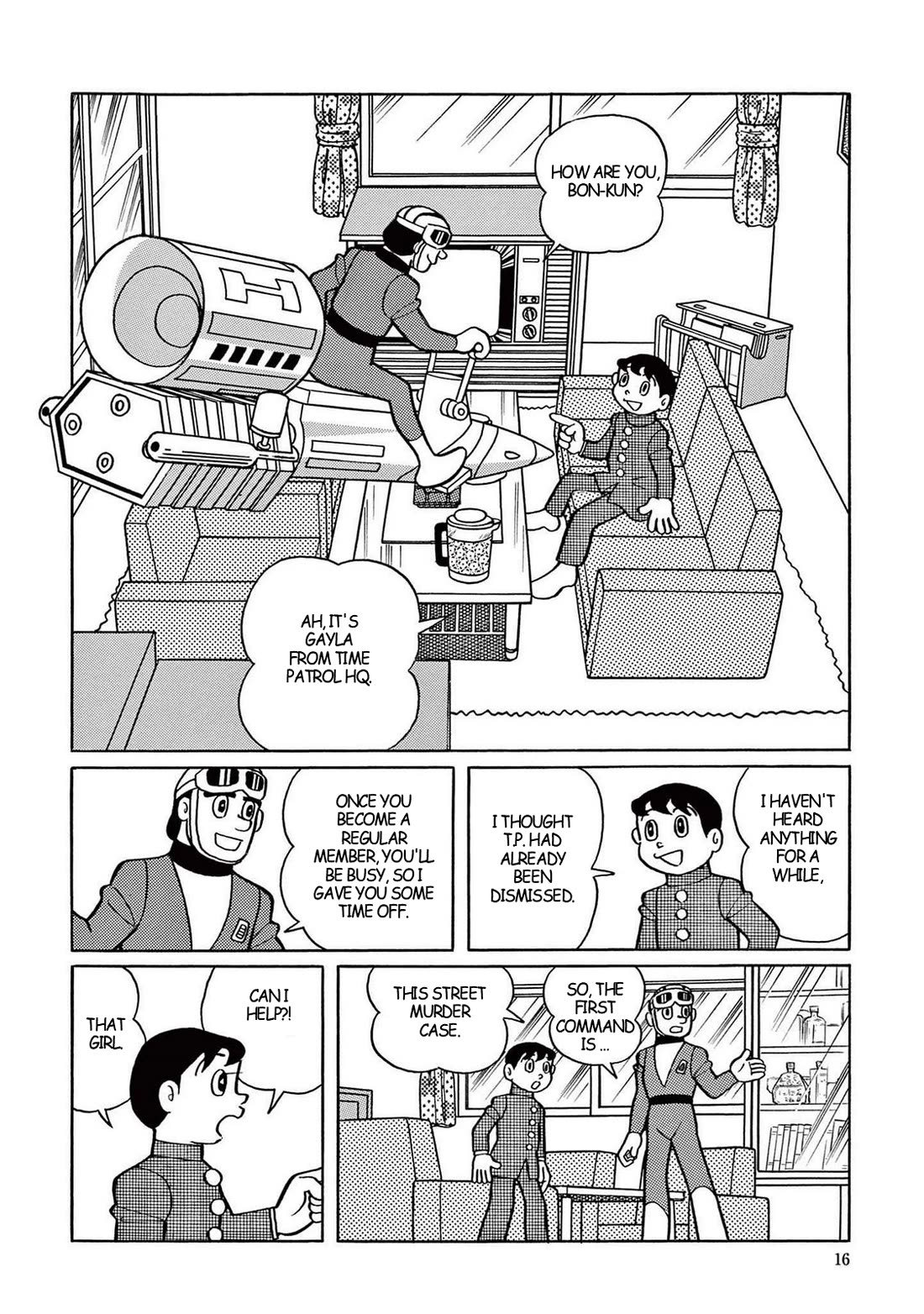 Time Patrol Bon chapter 15 page 6