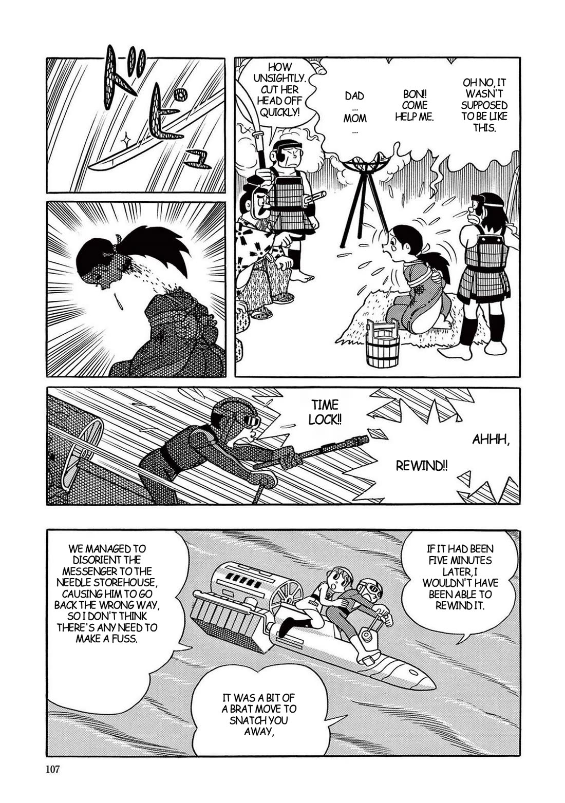 Time Patrol Bon chapter 17 page 30