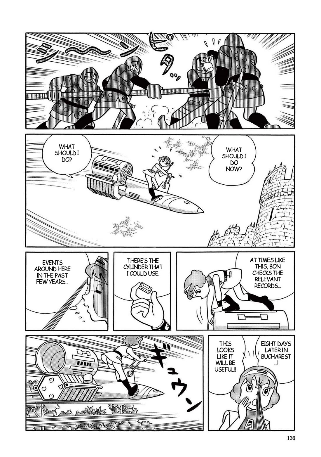 Time Patrol Bon chapter 18 page 28