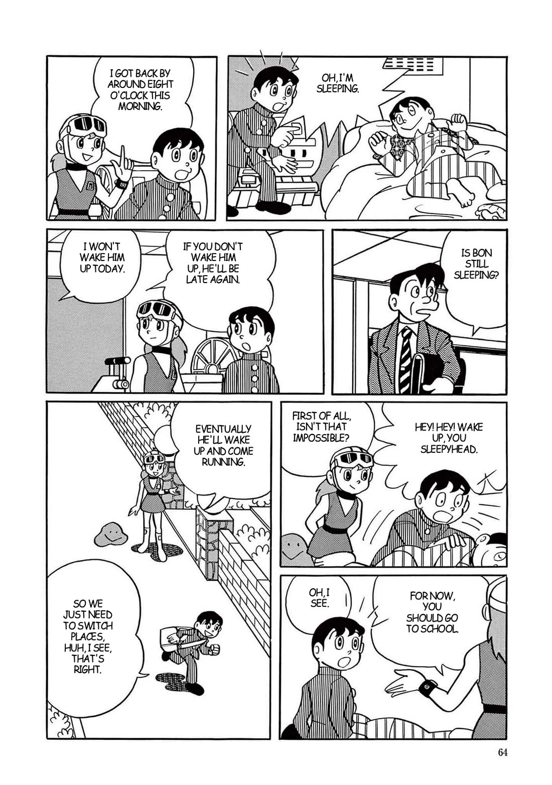 Time Patrol Bon chapter 2 page 14